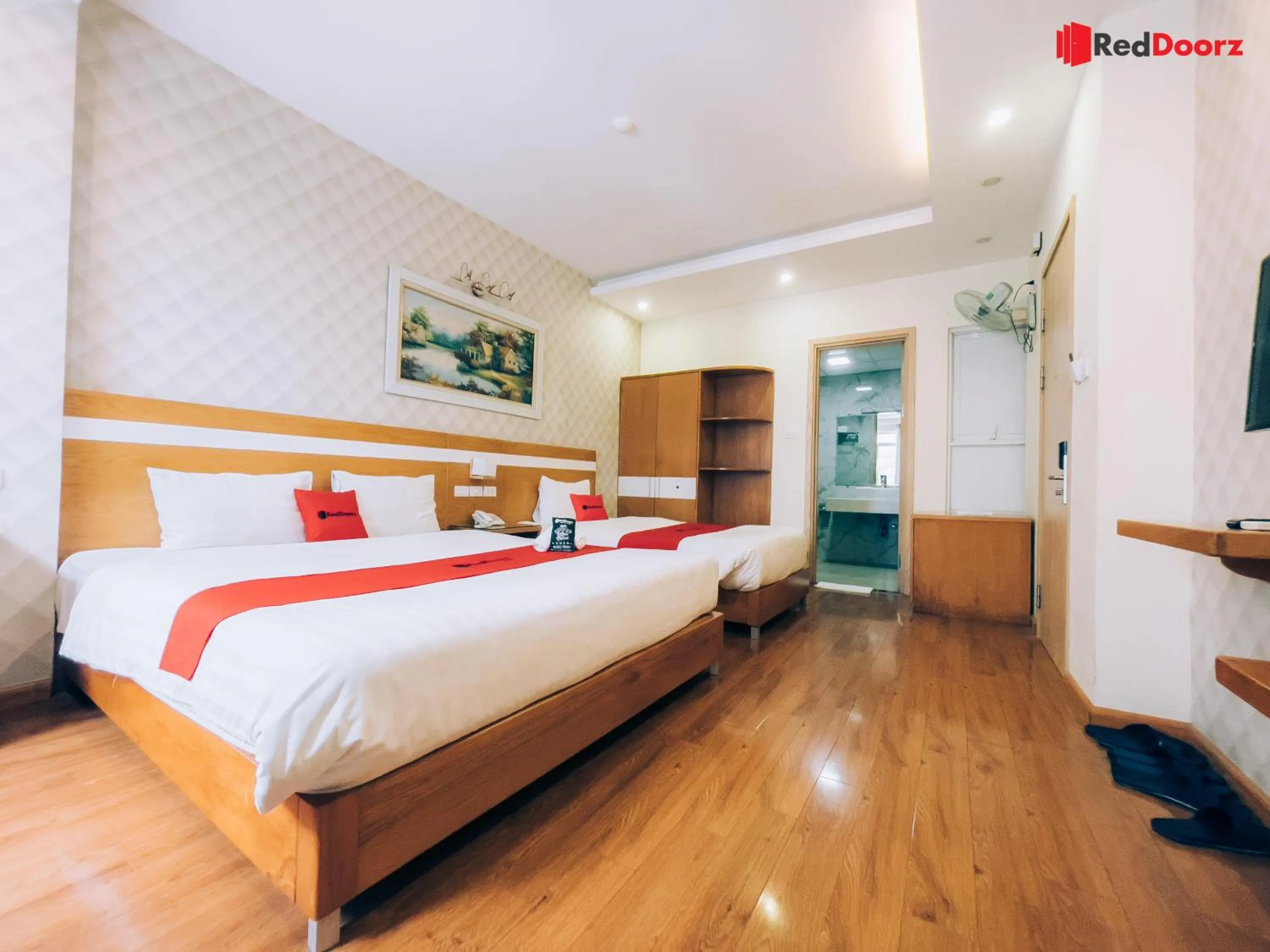Bed in Home Hotel Truong Cong Giai