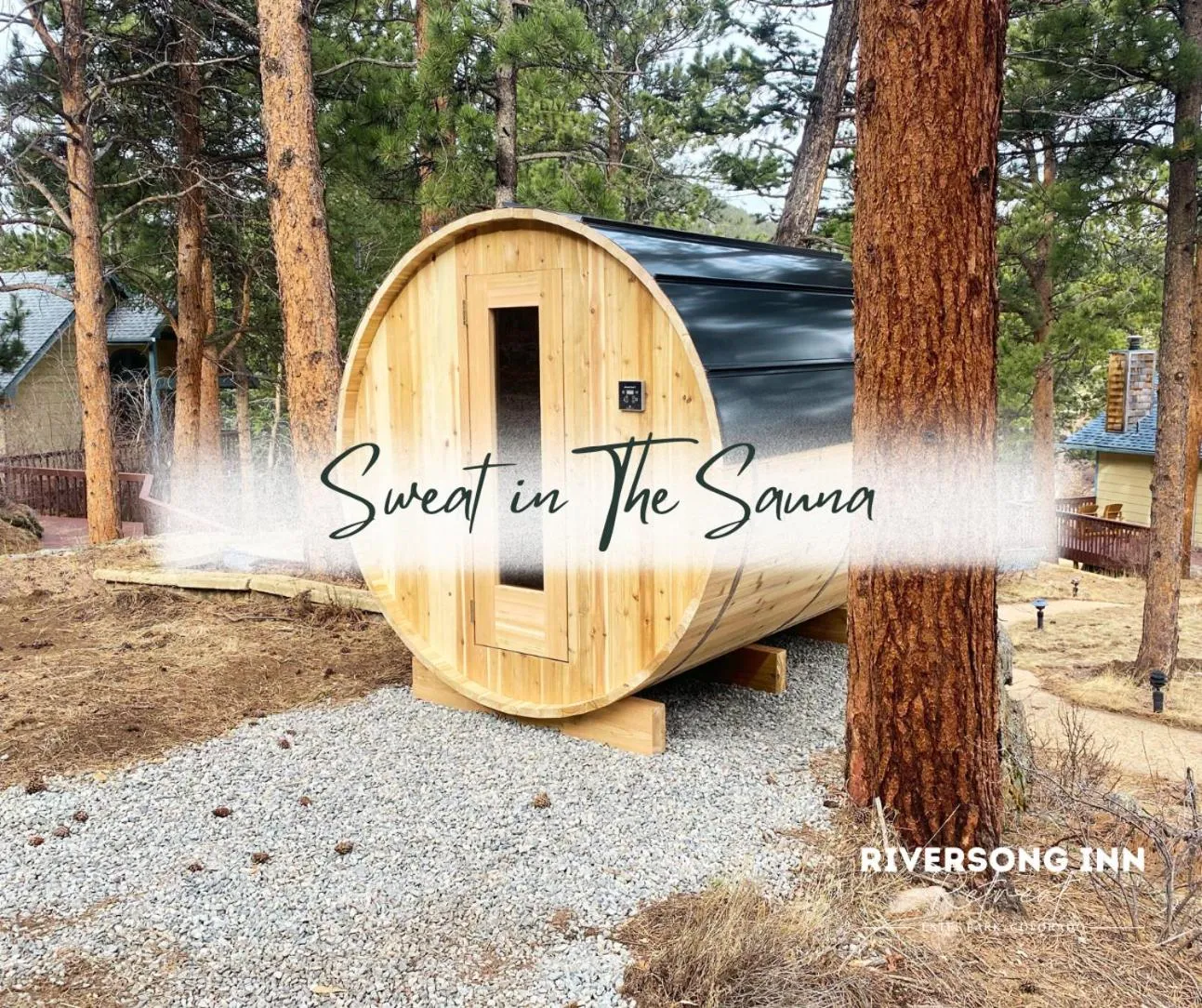 Sauna in Riversong Inn Retreat