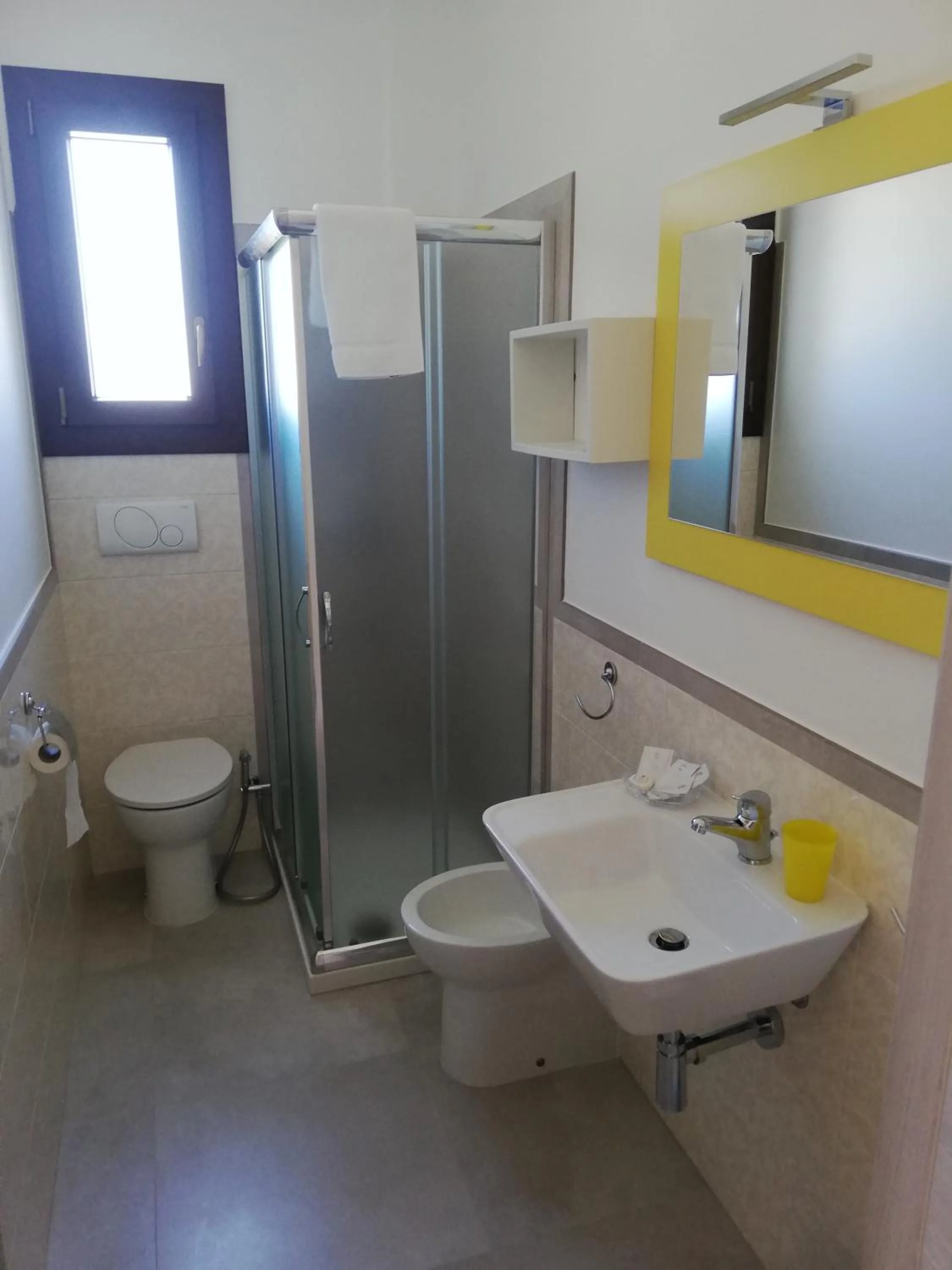 Shower in Il giardino dei tramonti