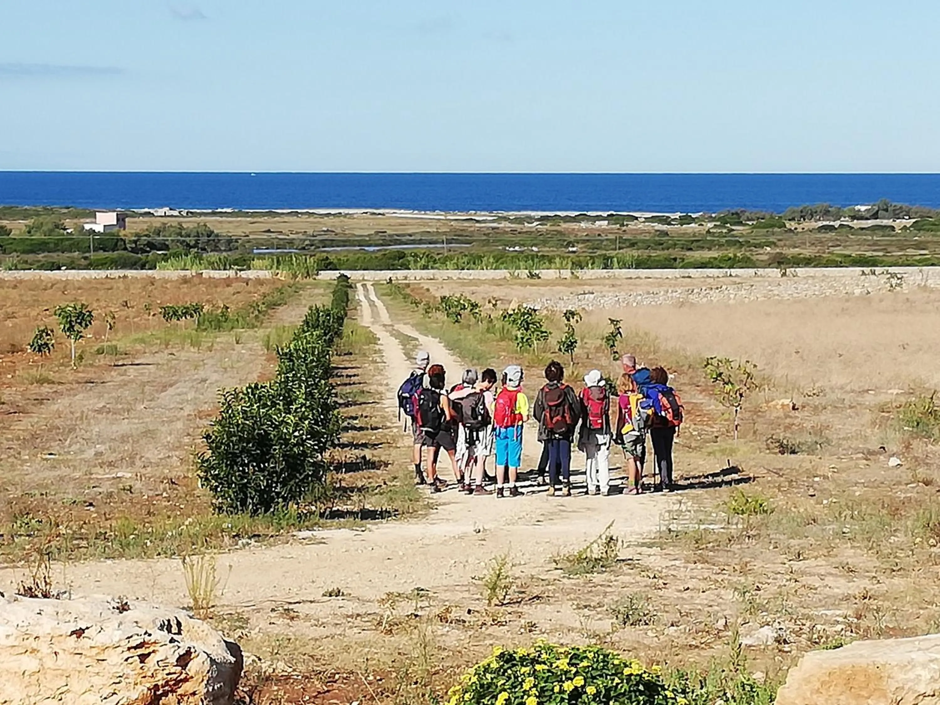 Hiking in Il giardino dei tramonti