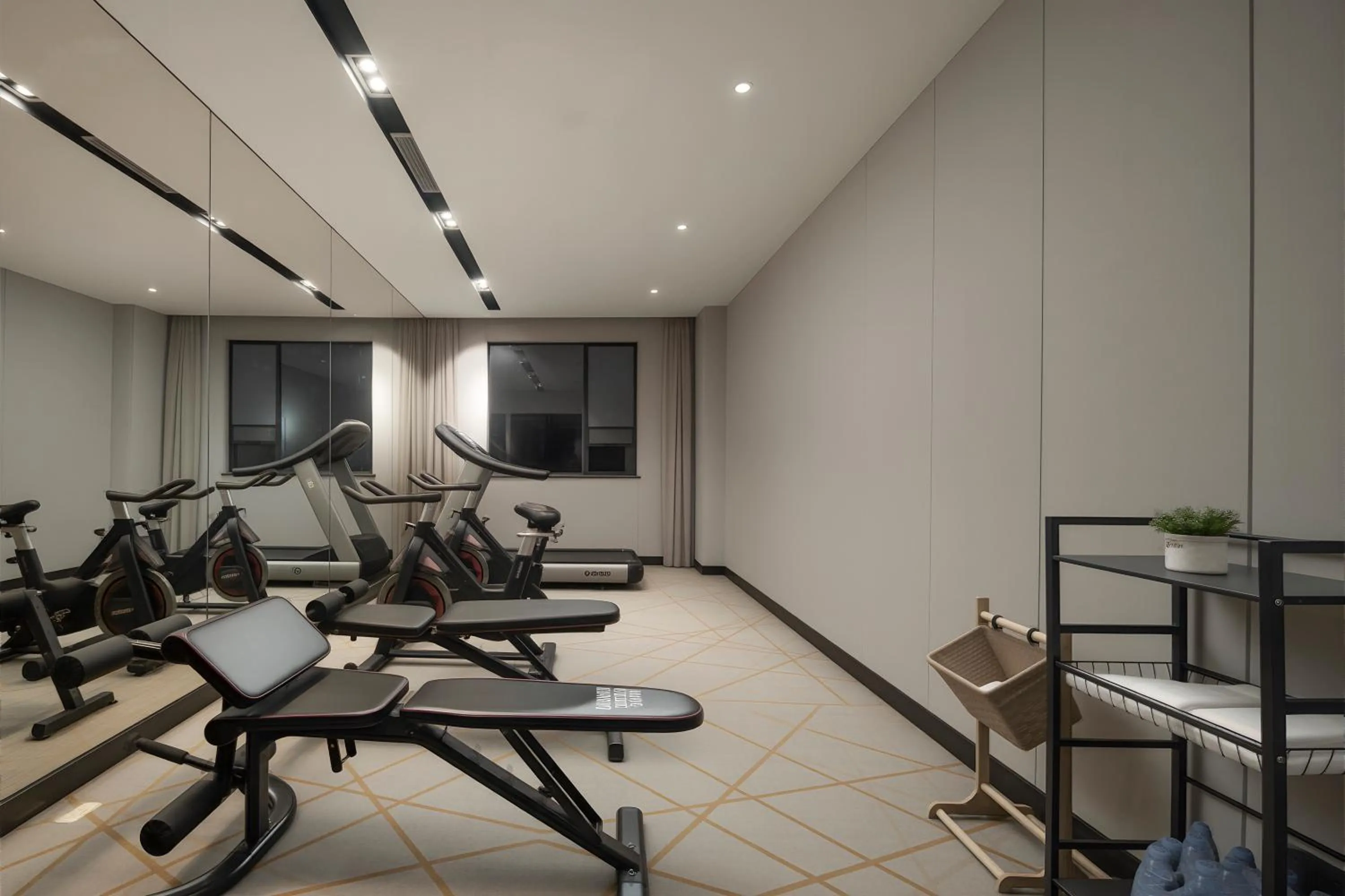 Fitness centre/facilities in Echarm Hotel Chengdu Chunxi Road IFS Center