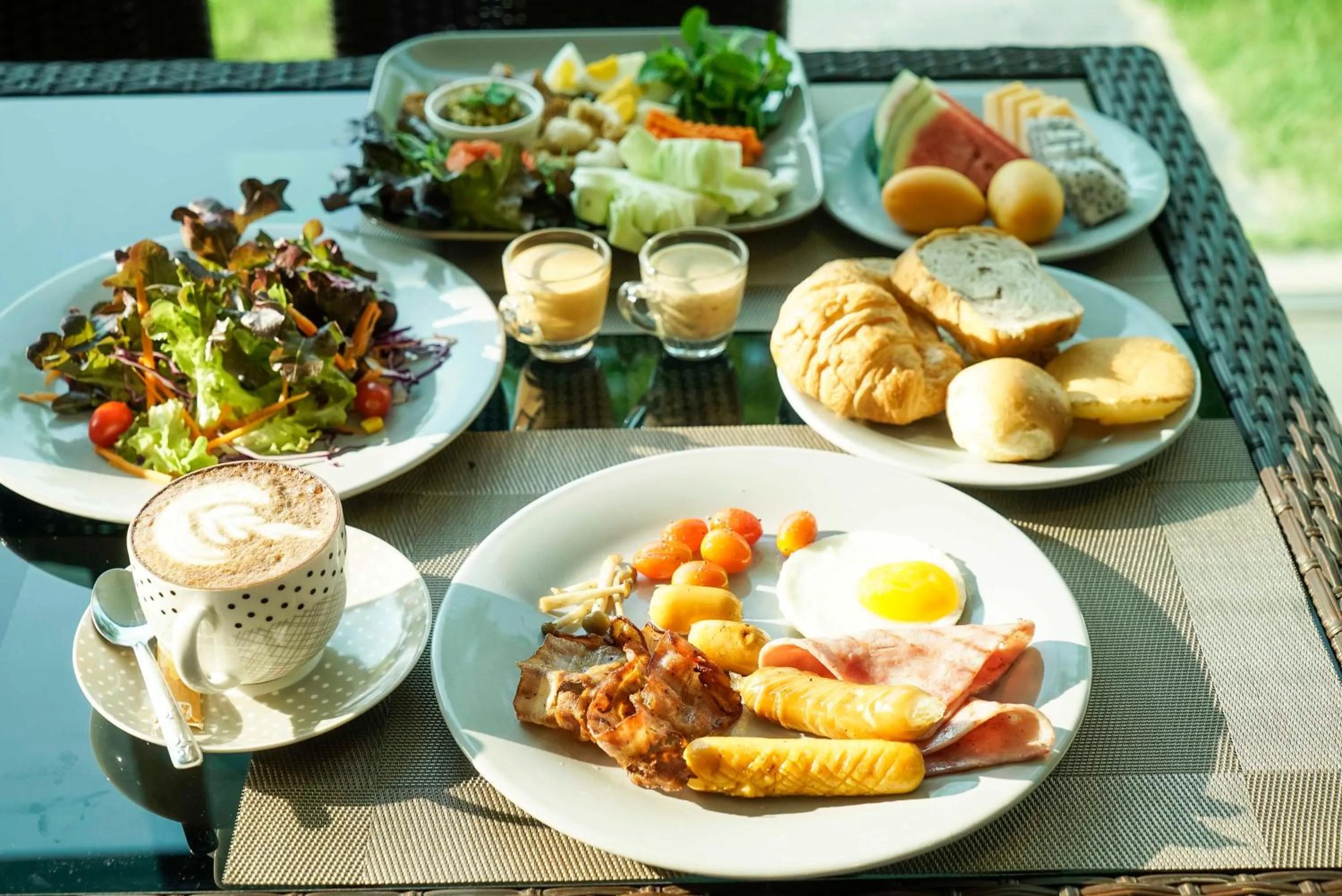 Breakfast in Nantra Chiangmai Riverfront Hotel