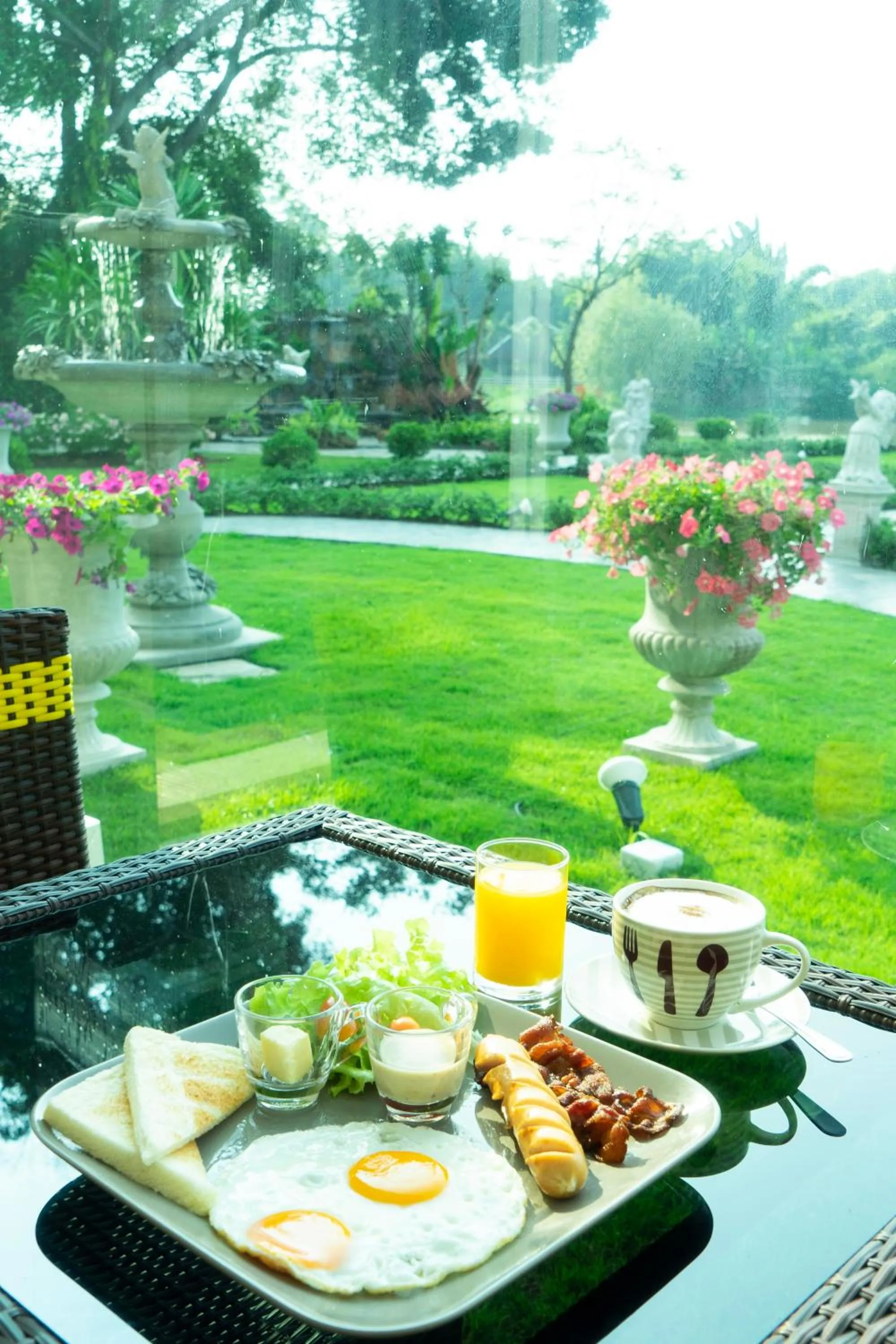 Breakfast in Nantra Chiangmai Riverfront Hotel