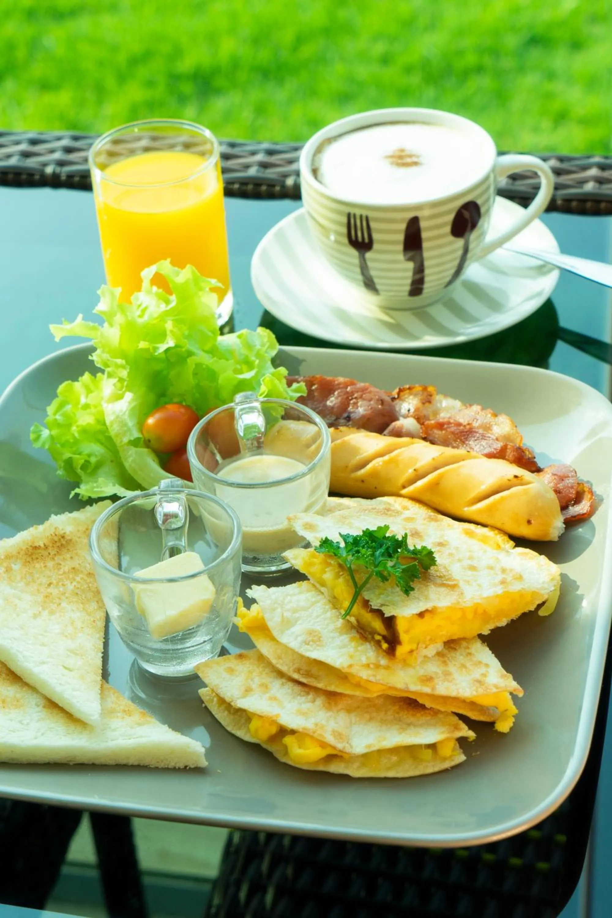 Breakfast in Nantra Chiangmai Riverfront Hotel