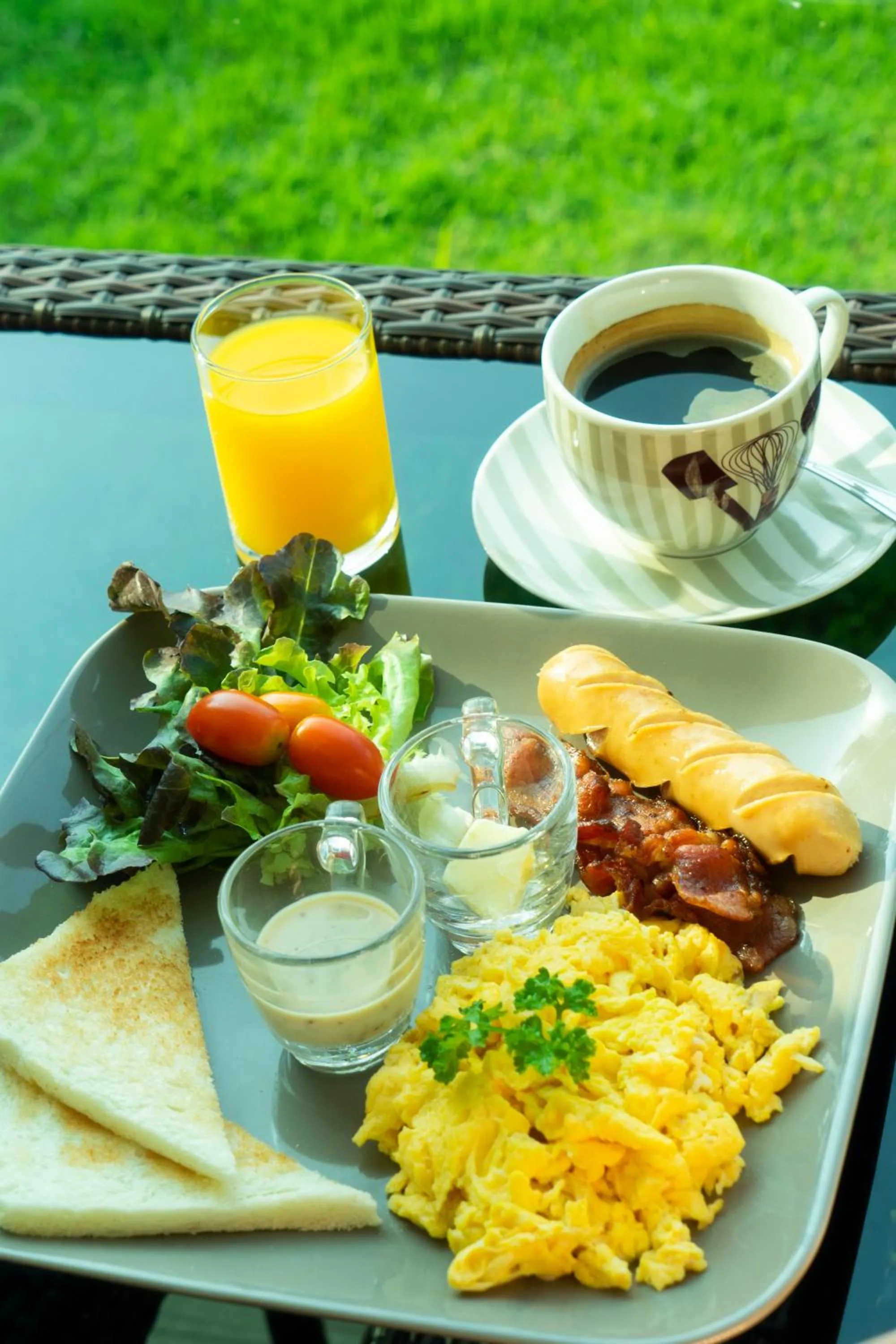 Breakfast in Nantra Chiangmai Riverfront Hotel