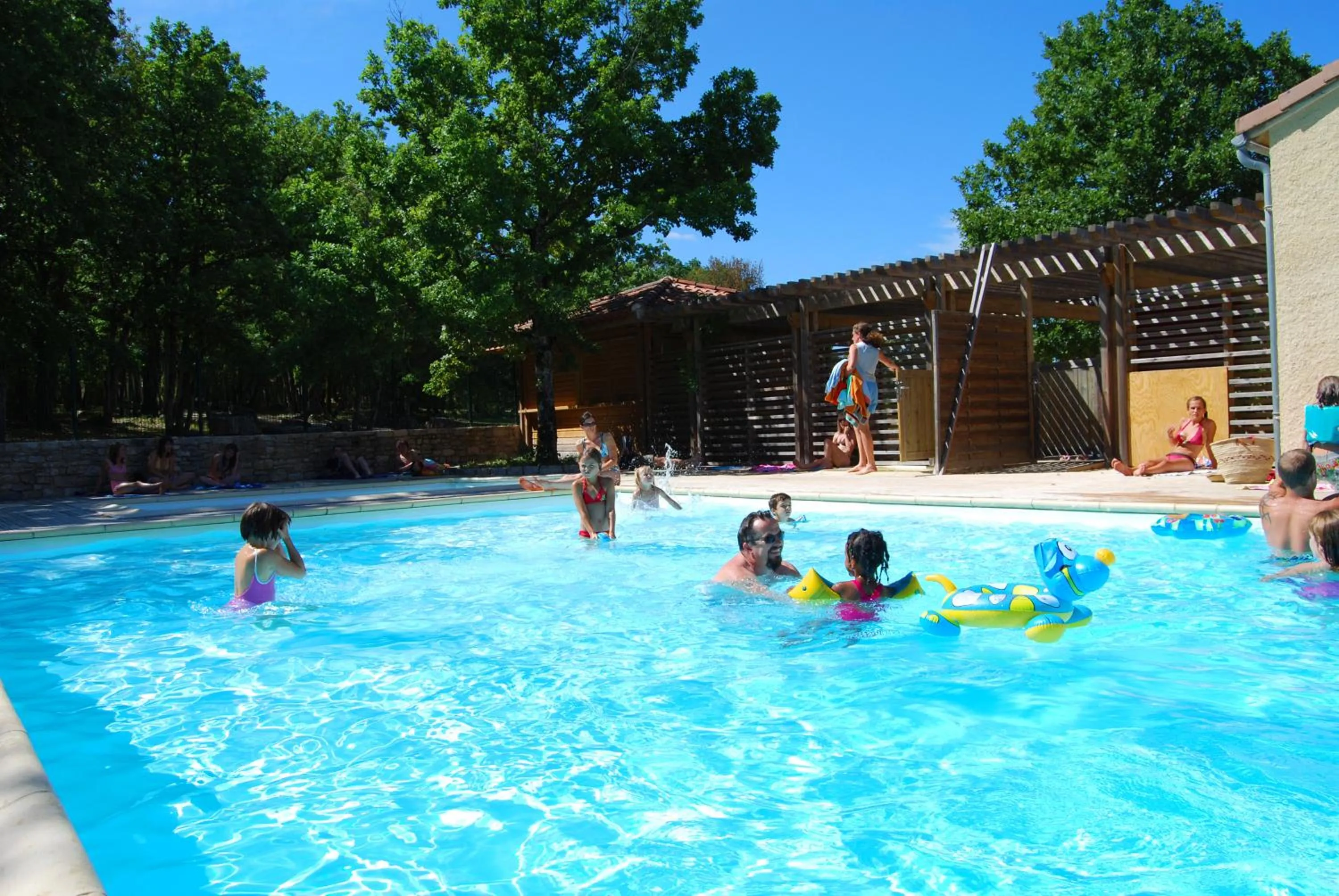 Swimming pool in Lagrange Grand Bleu Vacances - Residence Les Ségalières