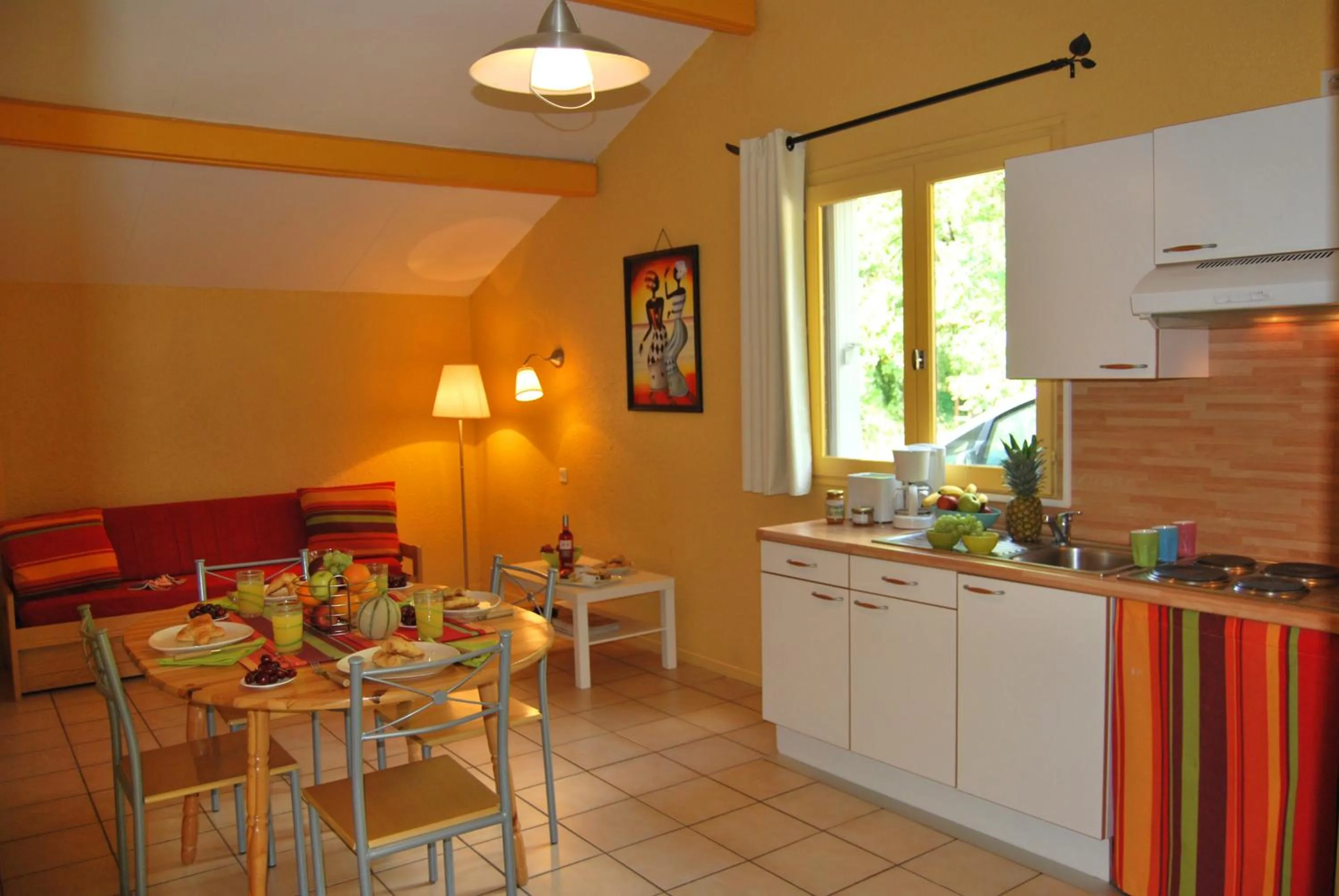 Living room in Lagrange Grand Bleu Vacances - Residence Les Ségalières