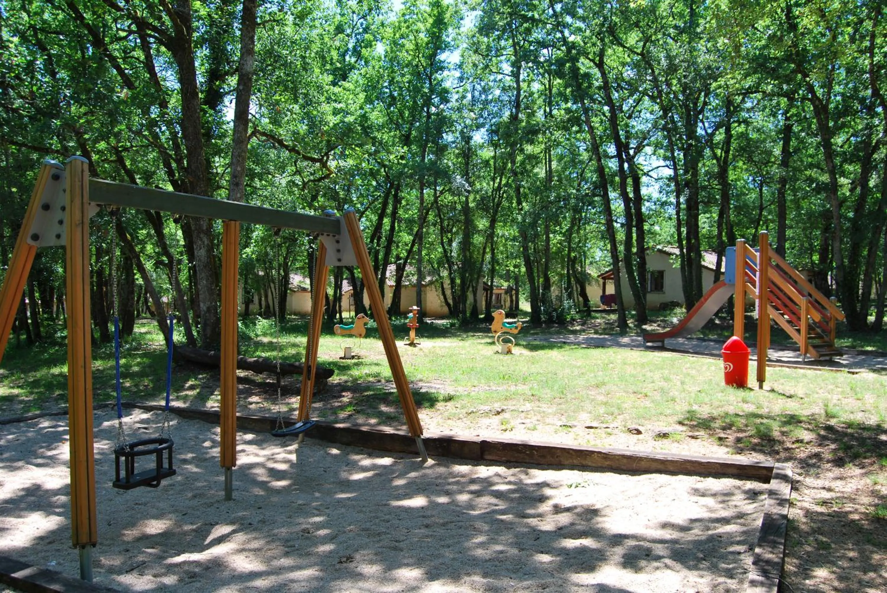 Children play ground in Lagrange Grand Bleu Vacances - Residence Les Ségalières