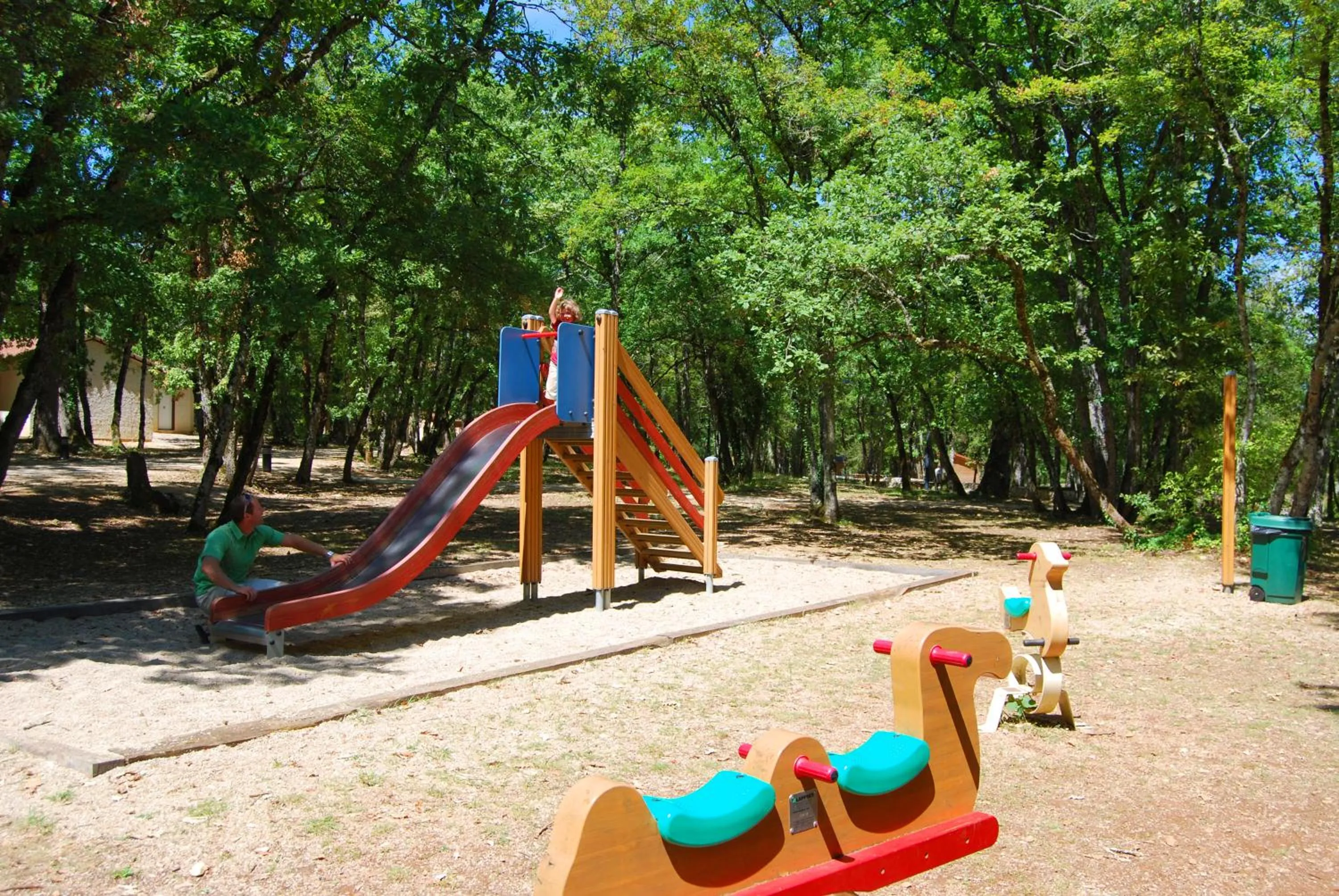 Children play ground in Lagrange Grand Bleu Vacances - Residence Les Ségalières