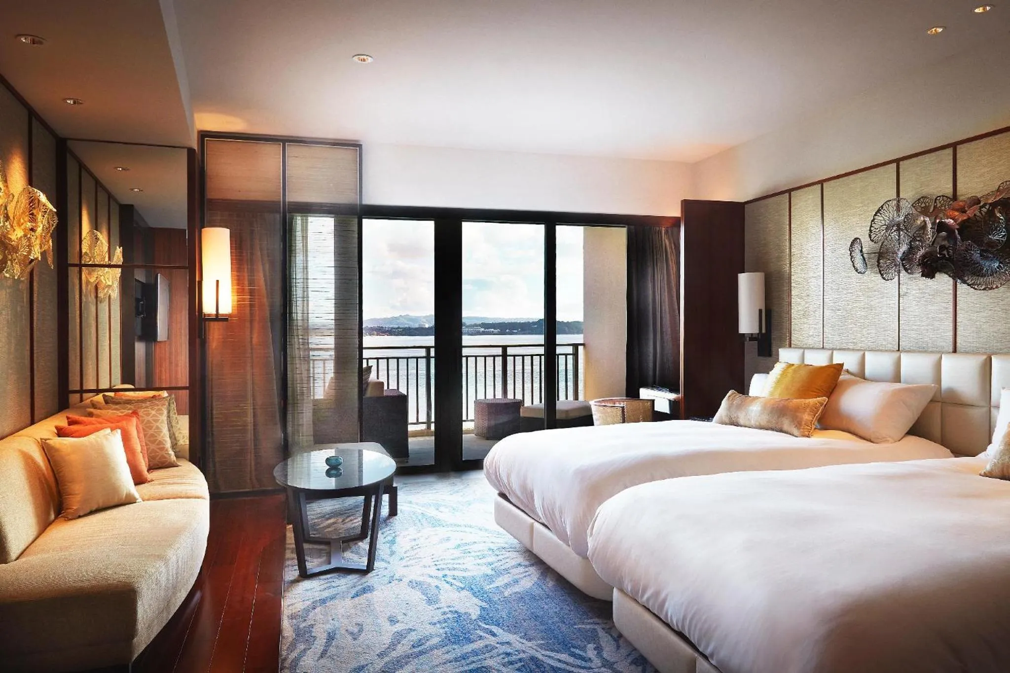 Photo of the whole room, Bed in The Tsubaki Tower