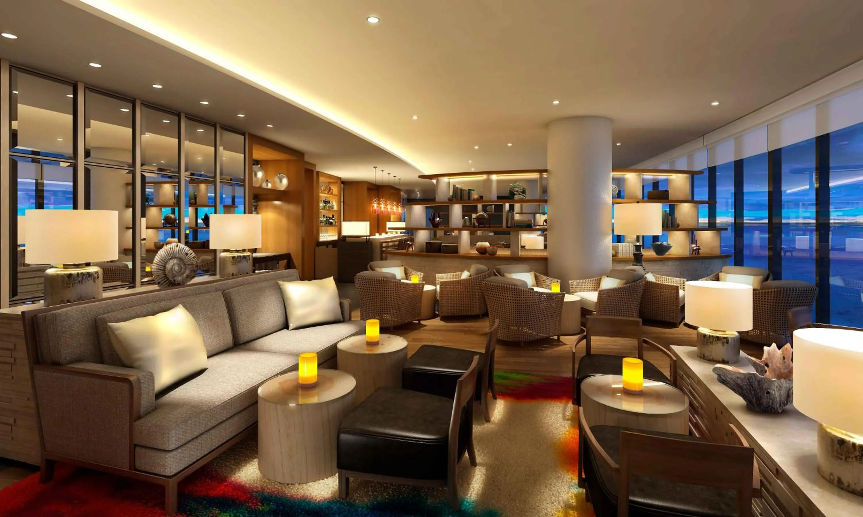 Lounge or bar in The Tsubaki Tower