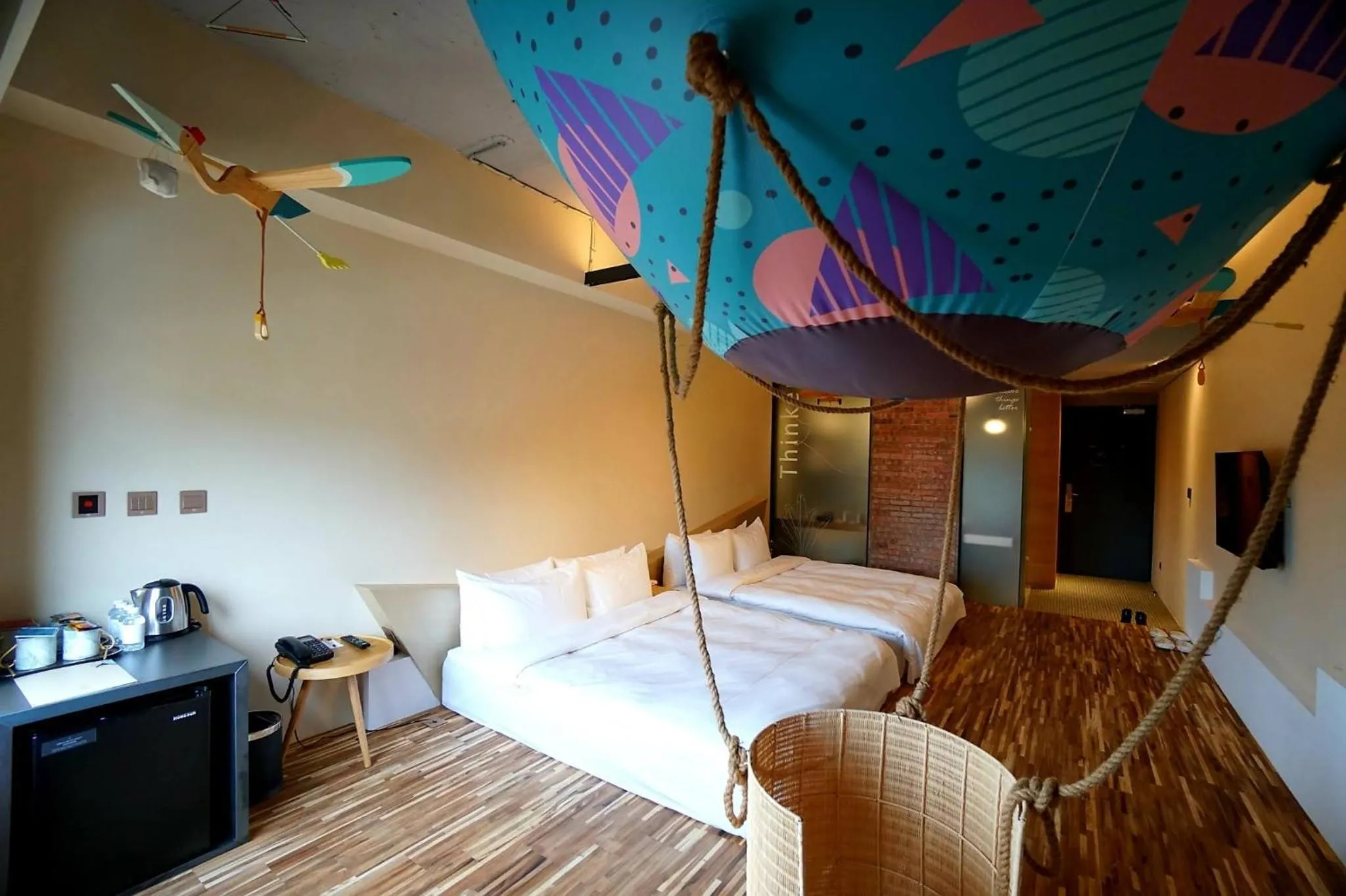 Superior Quadruple Room in Thinker Hotel