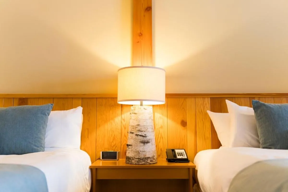 Bed in Tyax Lodge & Heliskiing