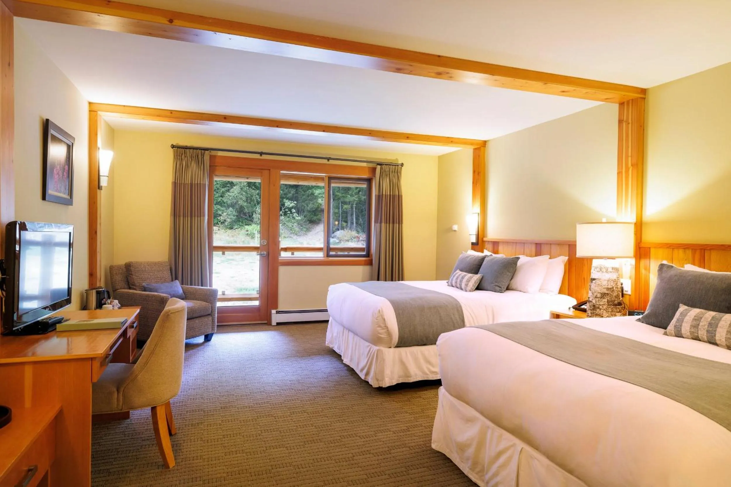 Bedroom, Bed in Tyax Lodge & Heliskiing