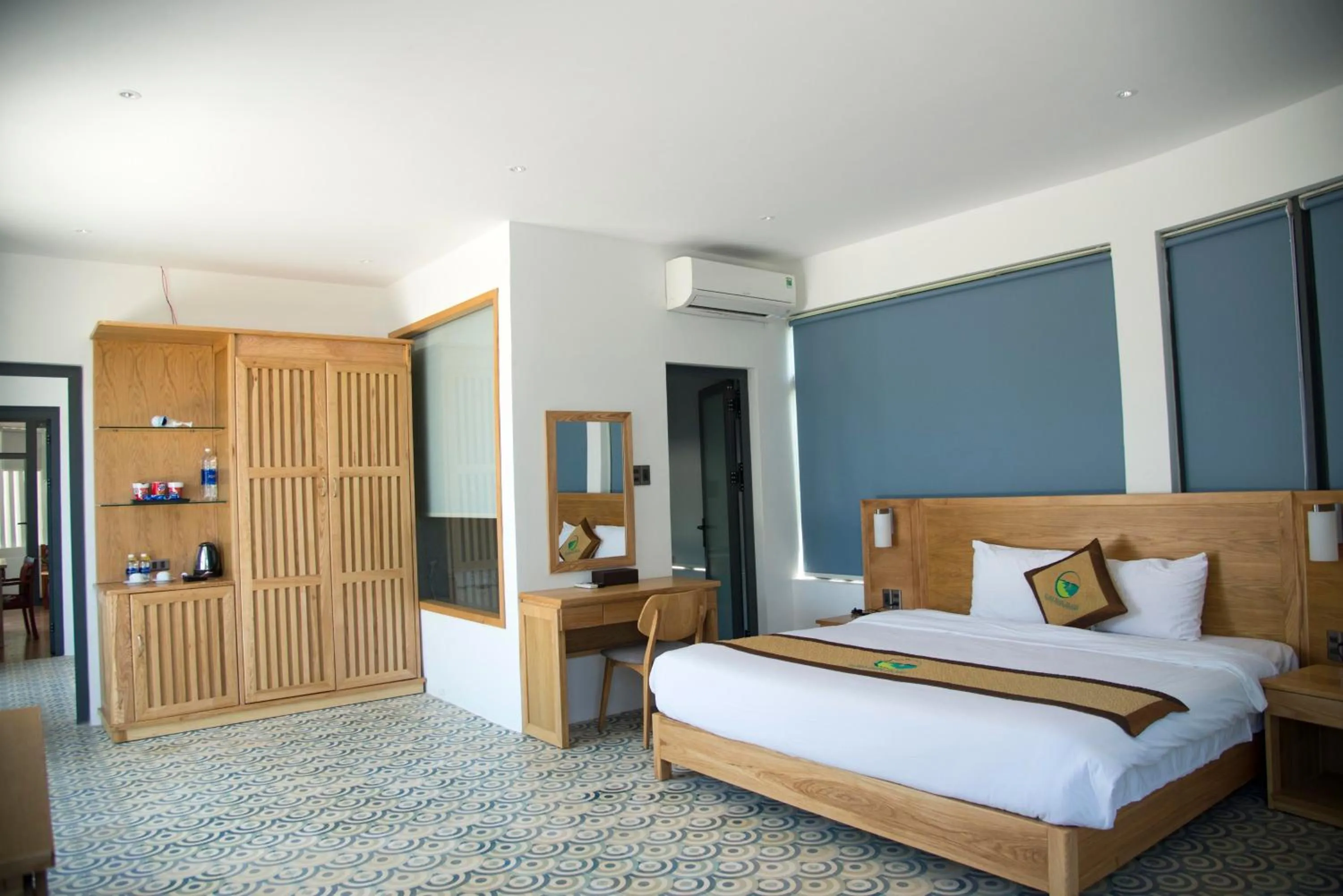 Bed in Ly Son Pearl Island Hotel & Resort