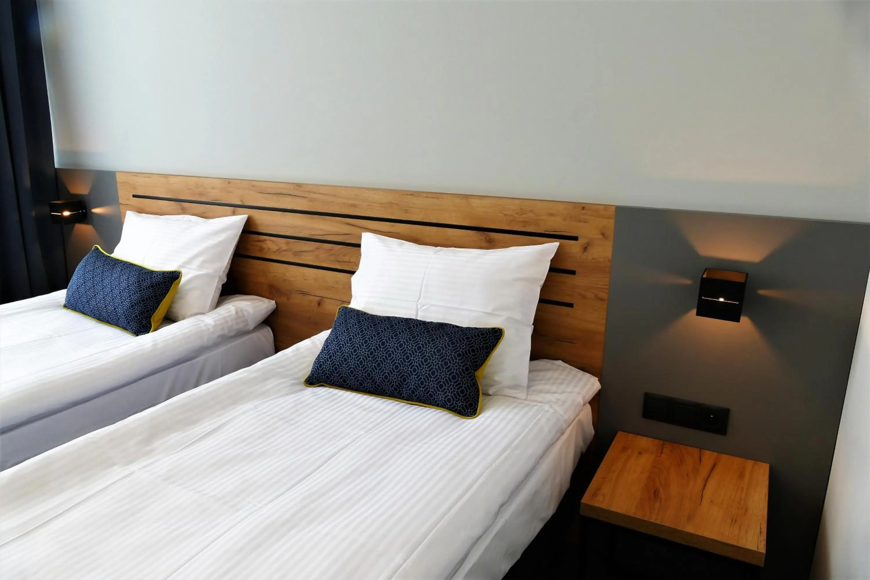 Bed in Hotel Mokotów