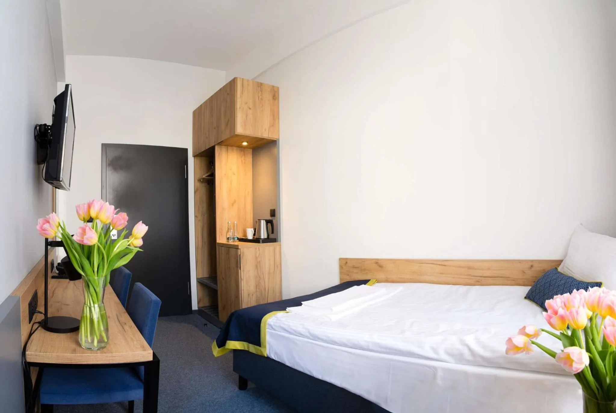 Bed in Hotel Mokotów