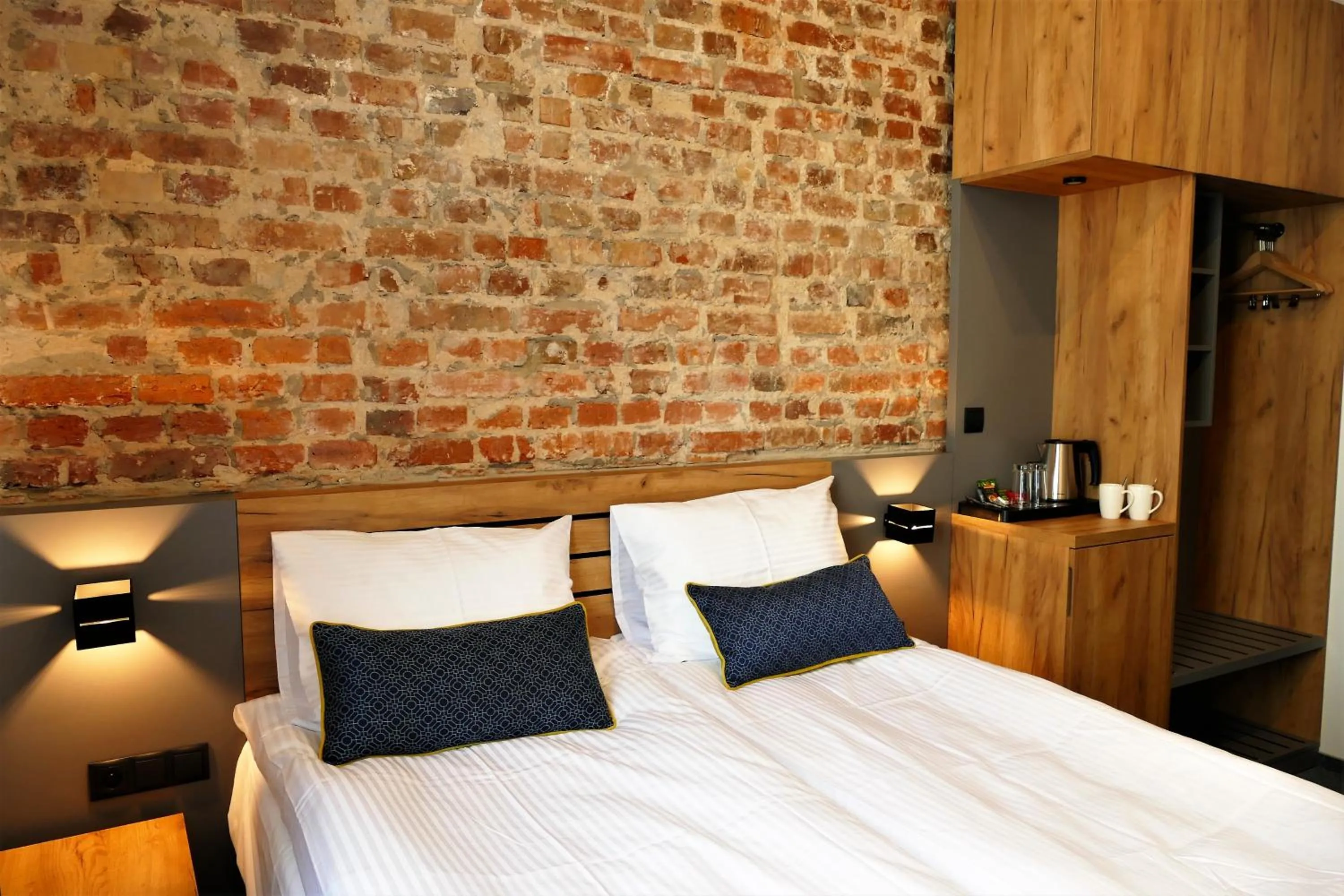 Bed in Hotel Mokotów