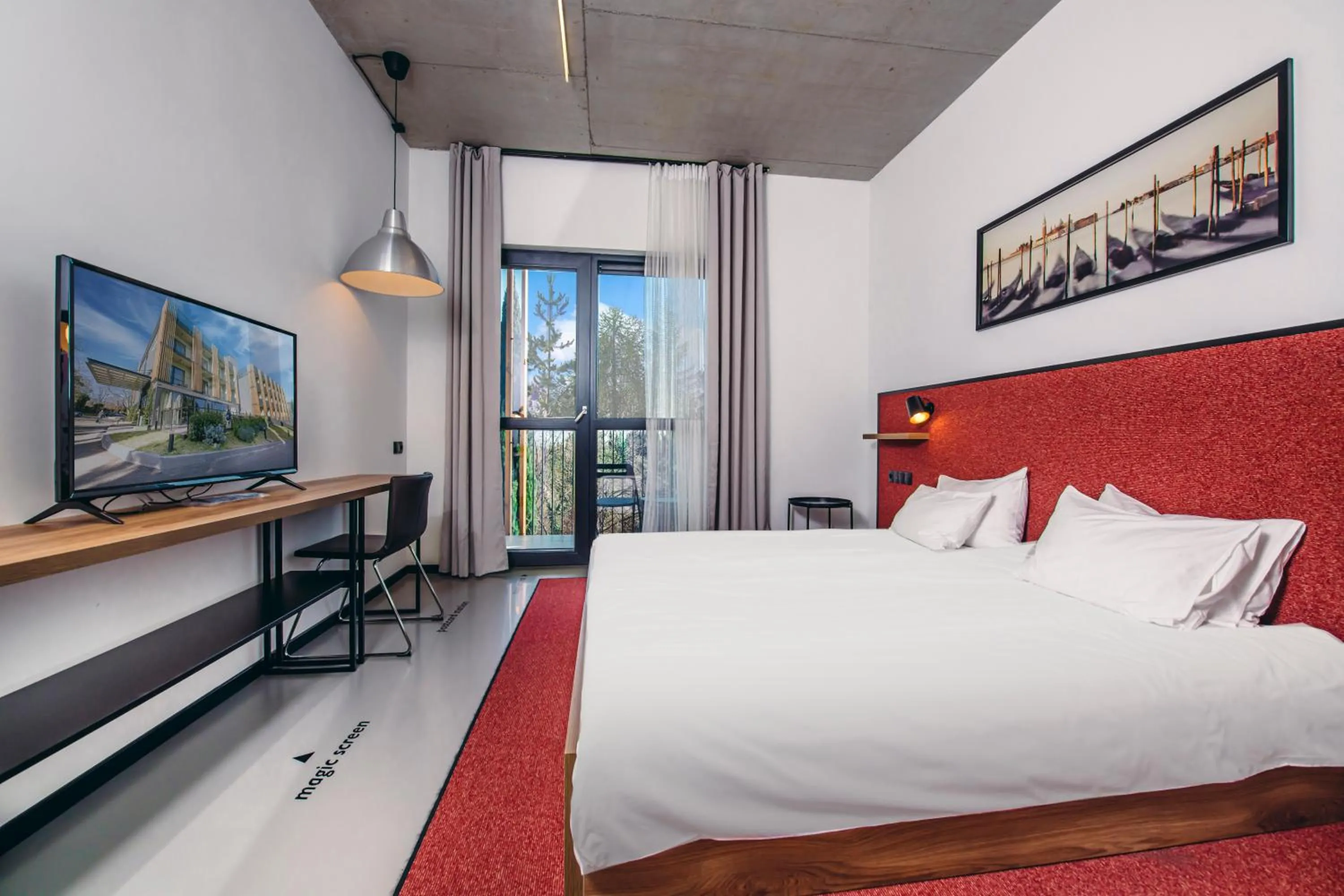 Bed in Park Hotel Tsinandali Estate