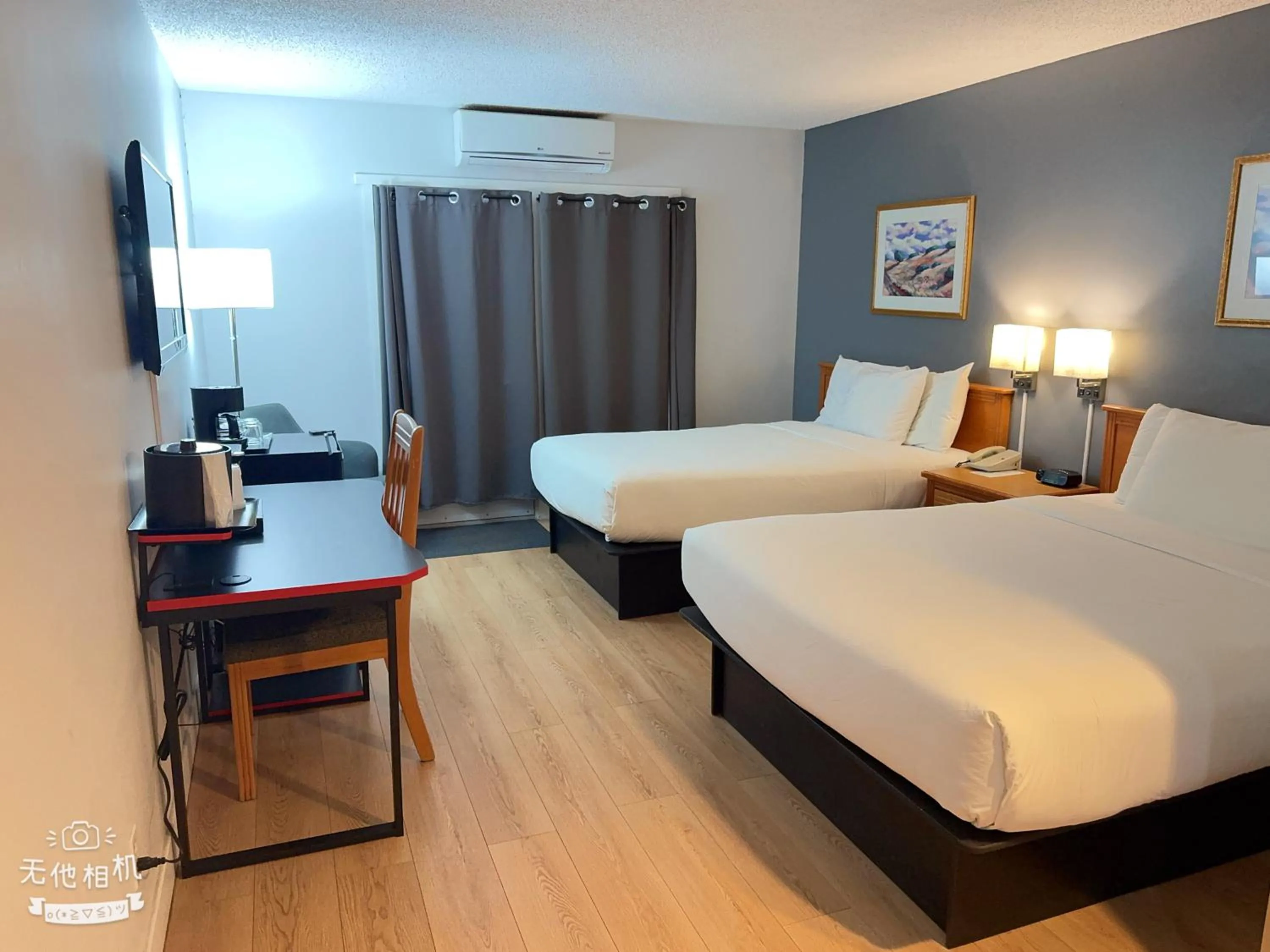 Bed in Wells Gray Inn