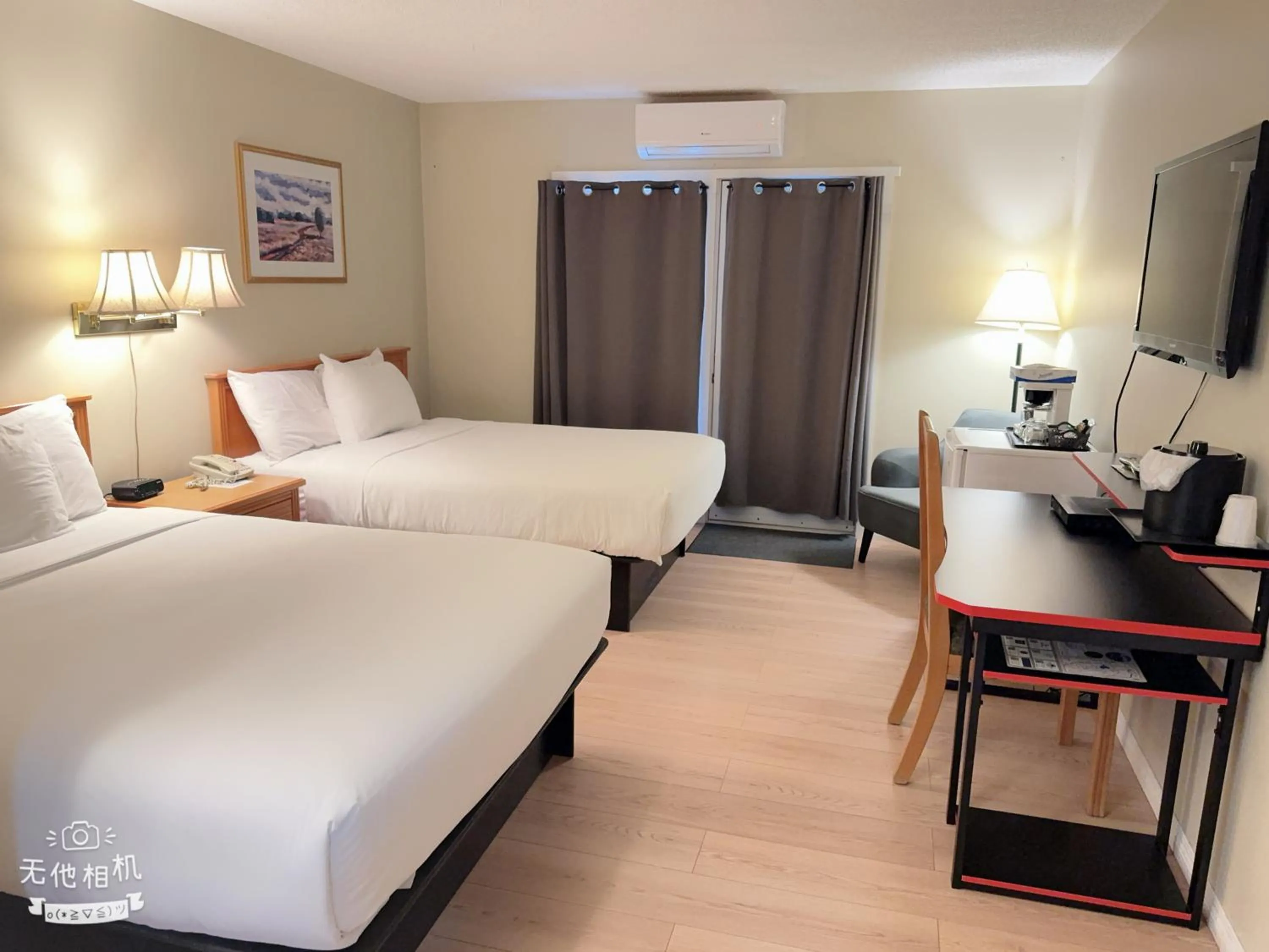 Bed in Wells Gray Inn