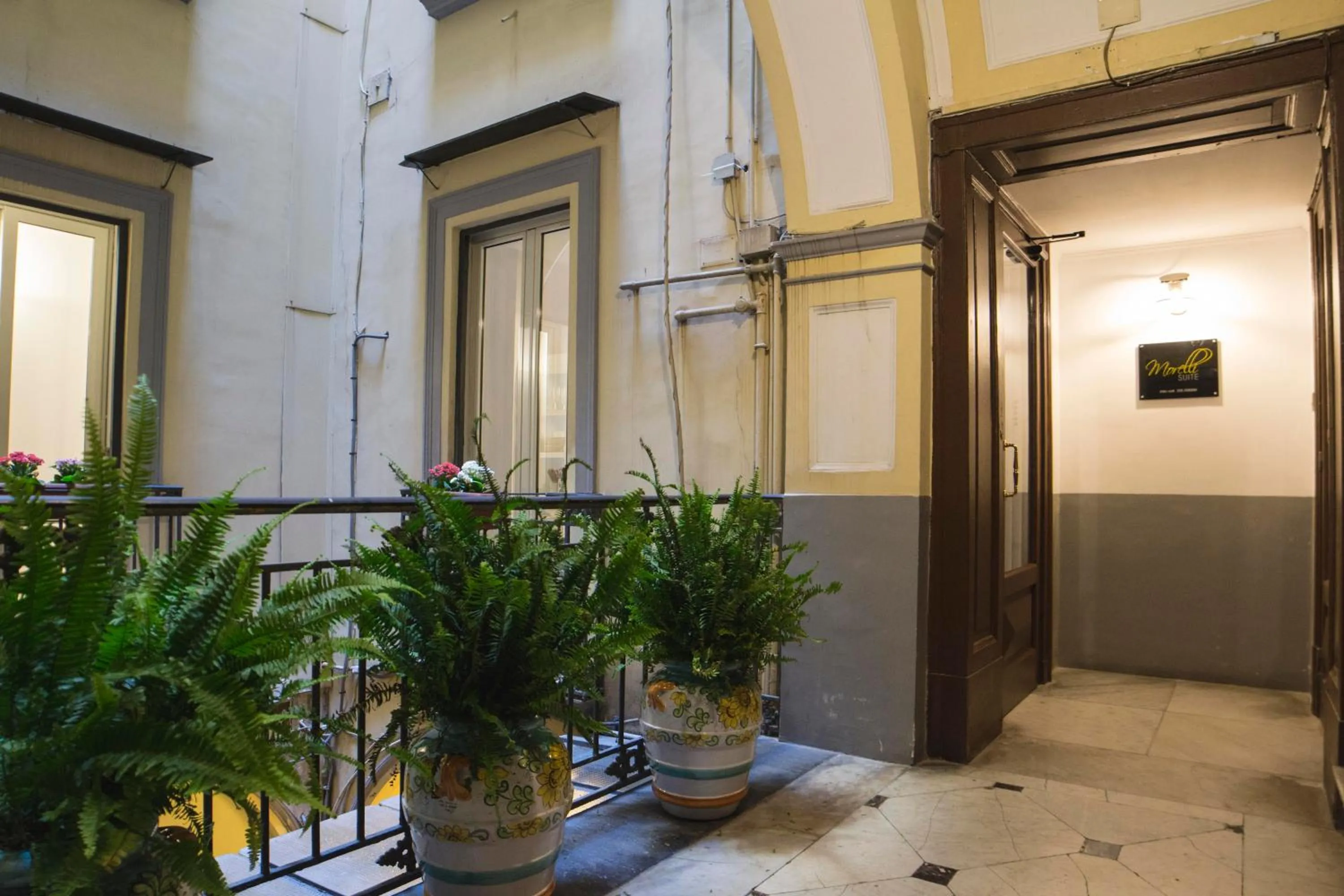 Patio in Morelli suite