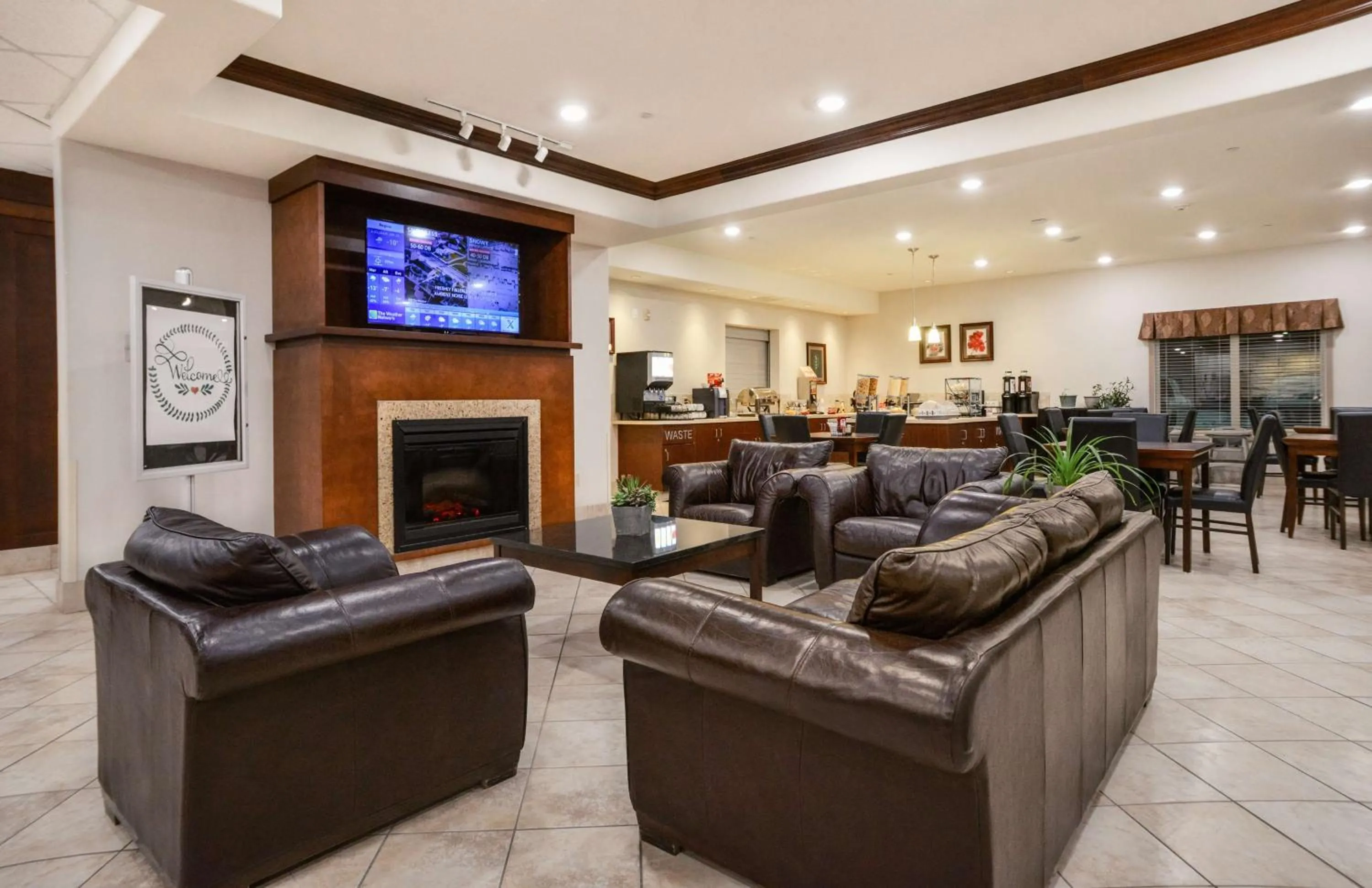 Lobby or reception in Coast Weyburn Hotel