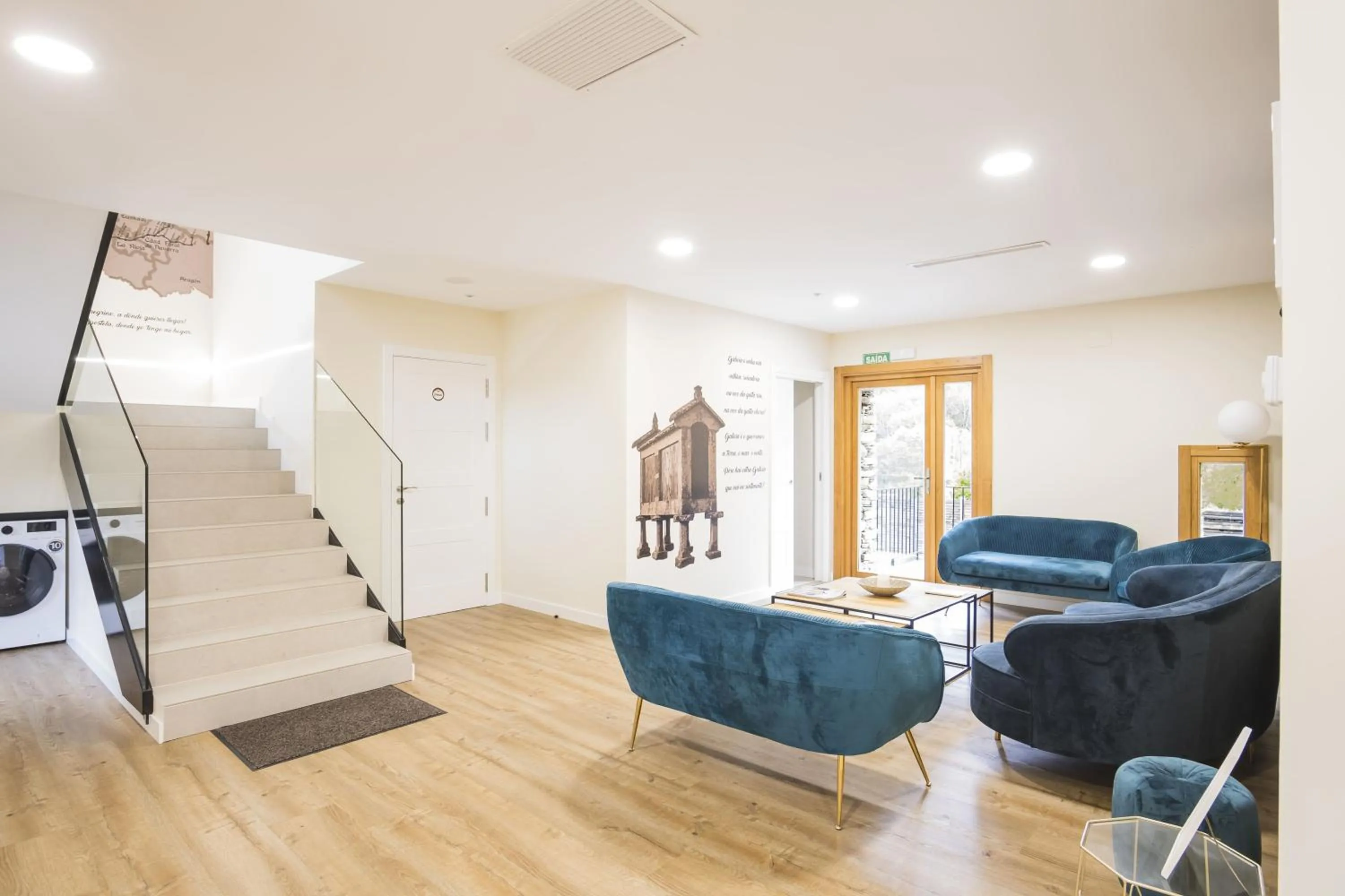 Decorative detail in Hotel Alda Triacastela