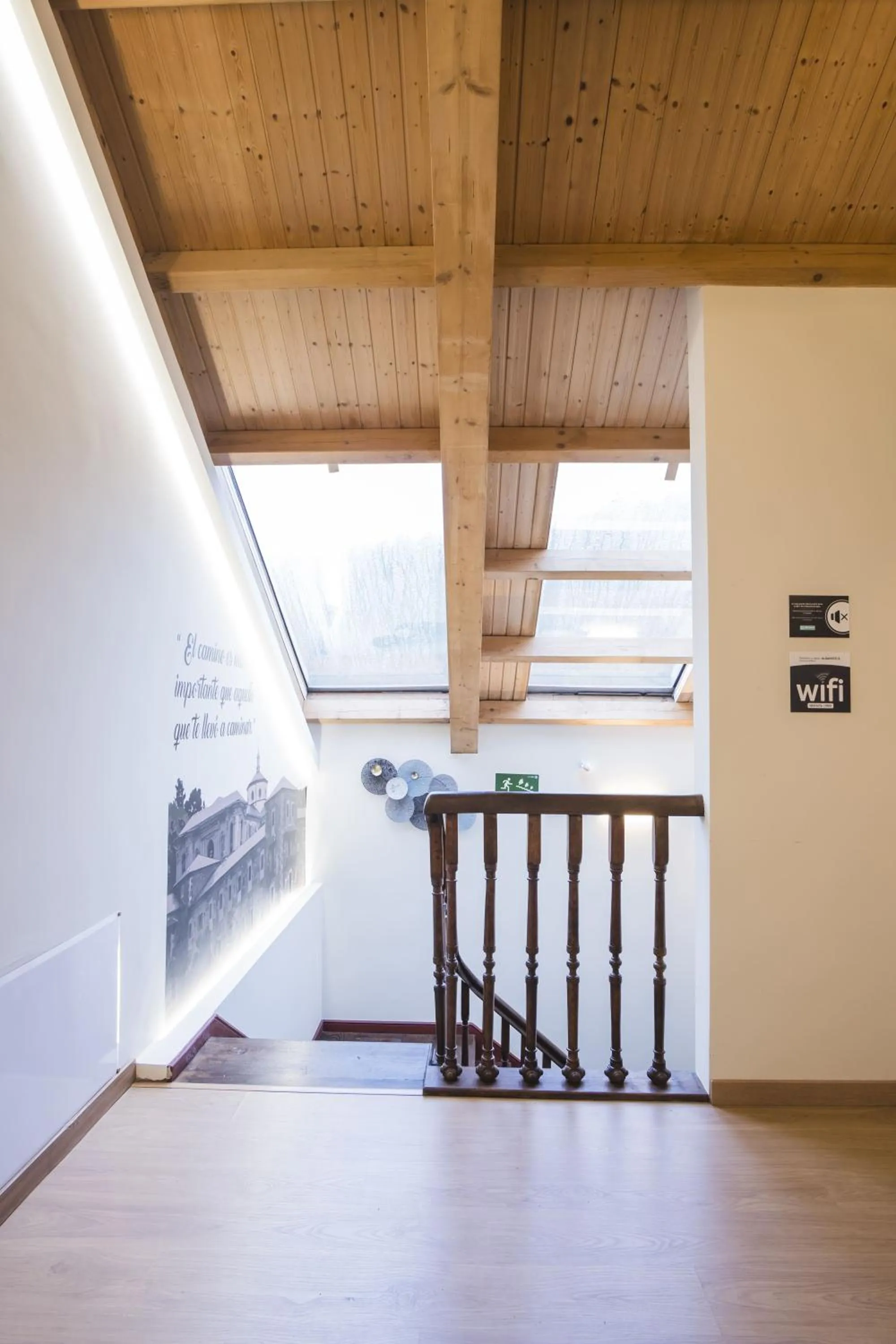 Property building in Hotel Alda Triacastela