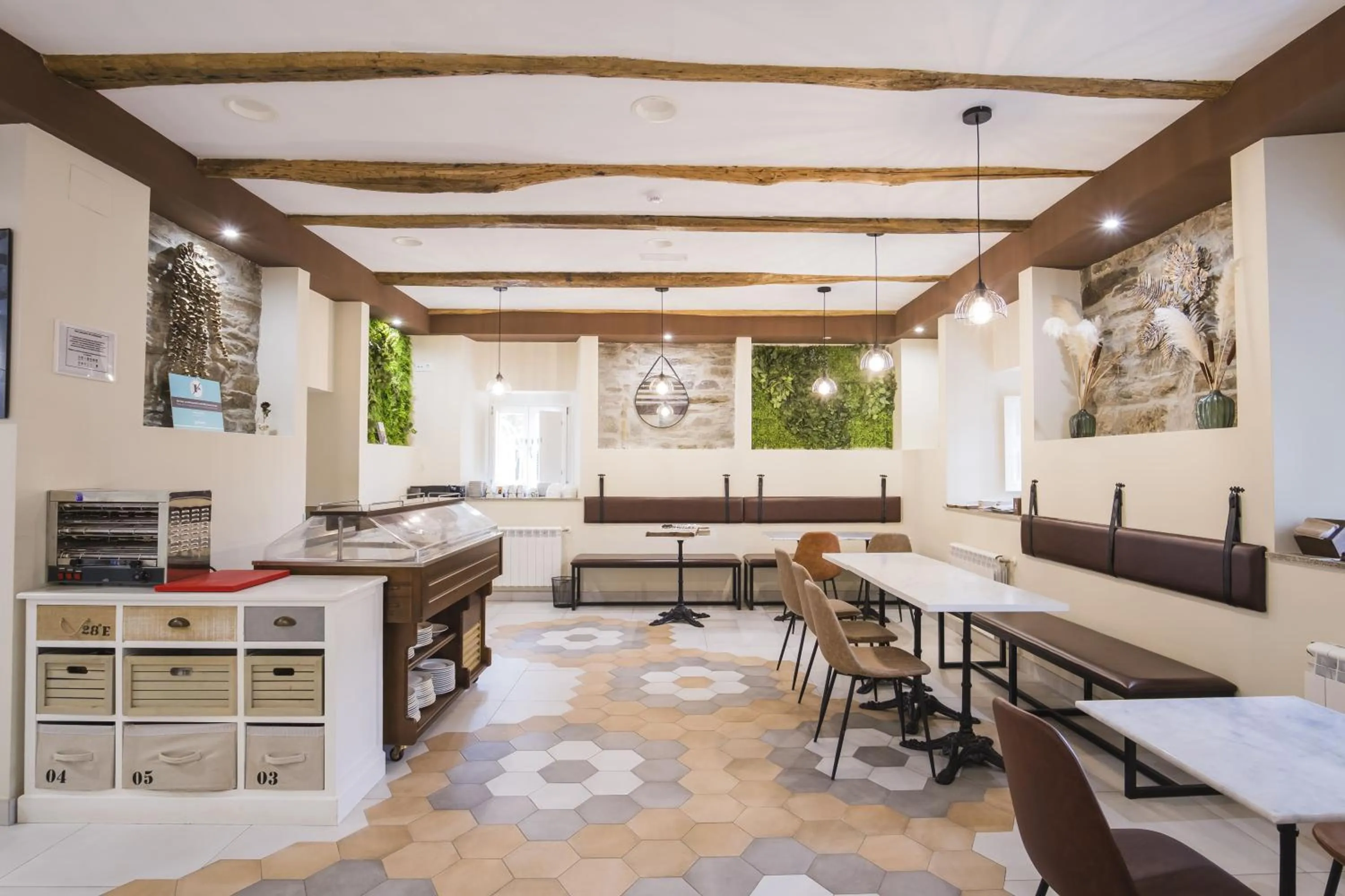 Breakfast in Hotel Alda Triacastela