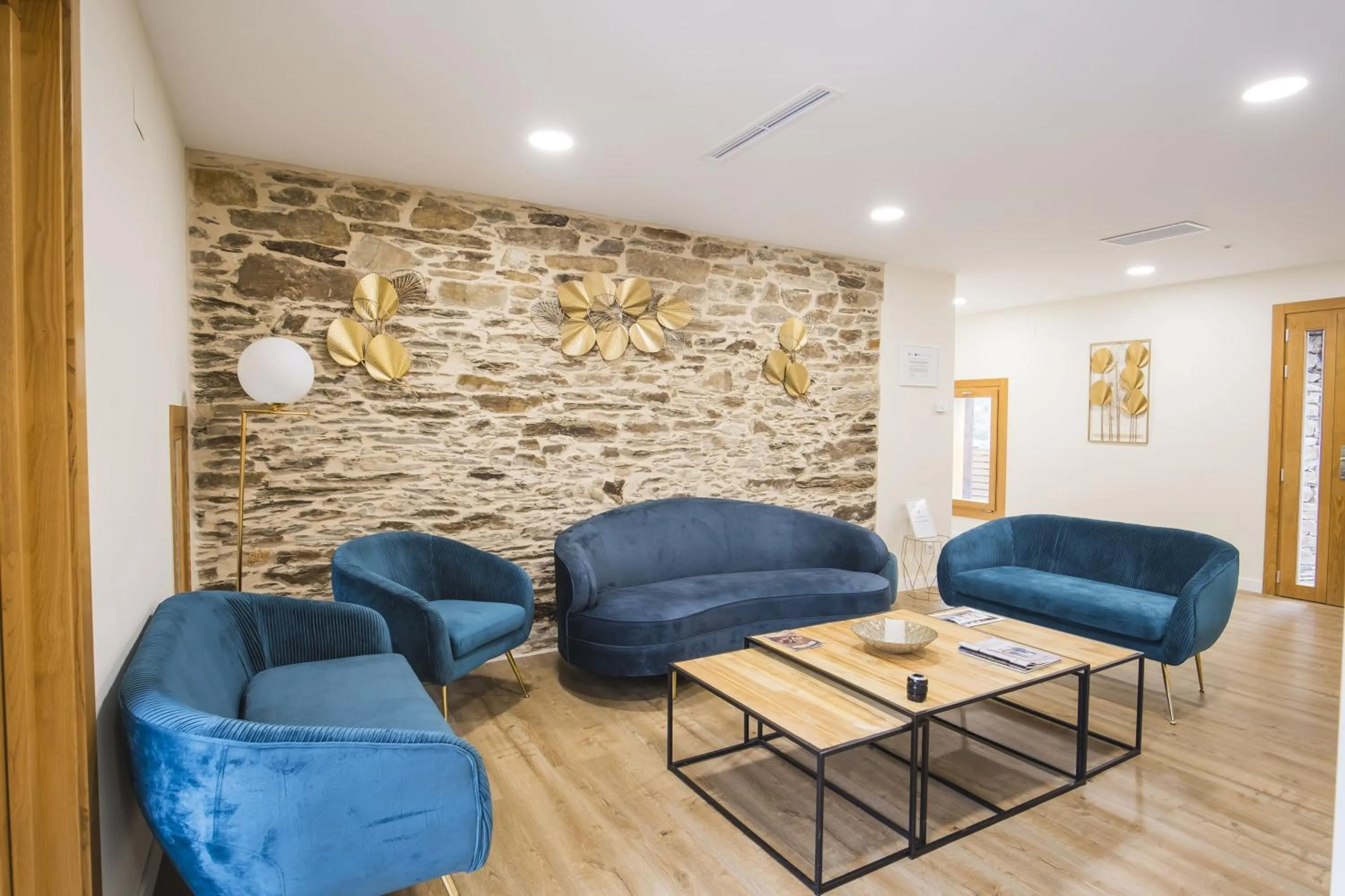 Living room in Hotel Alda Triacastela