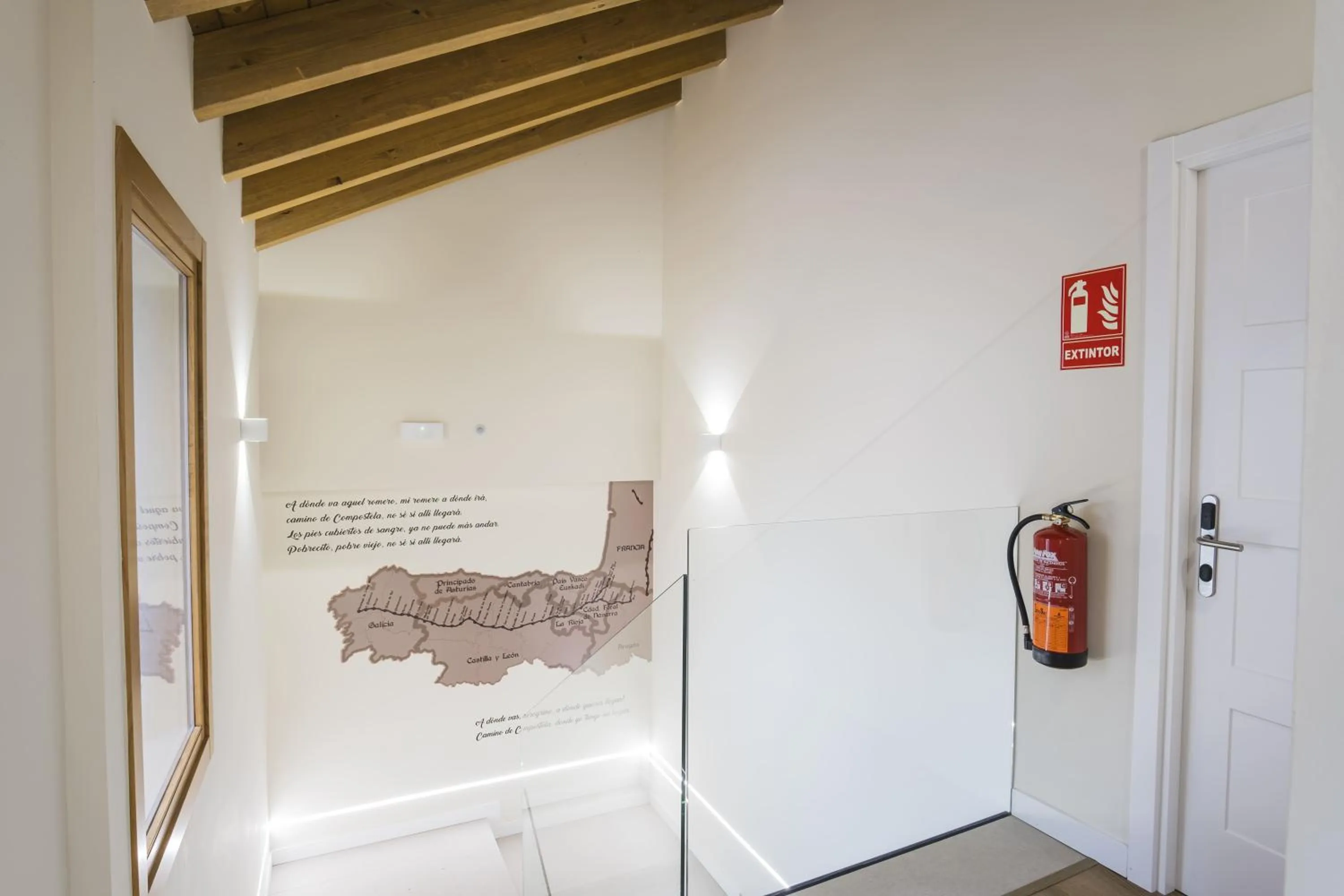 Property building in Hotel Alda Triacastela