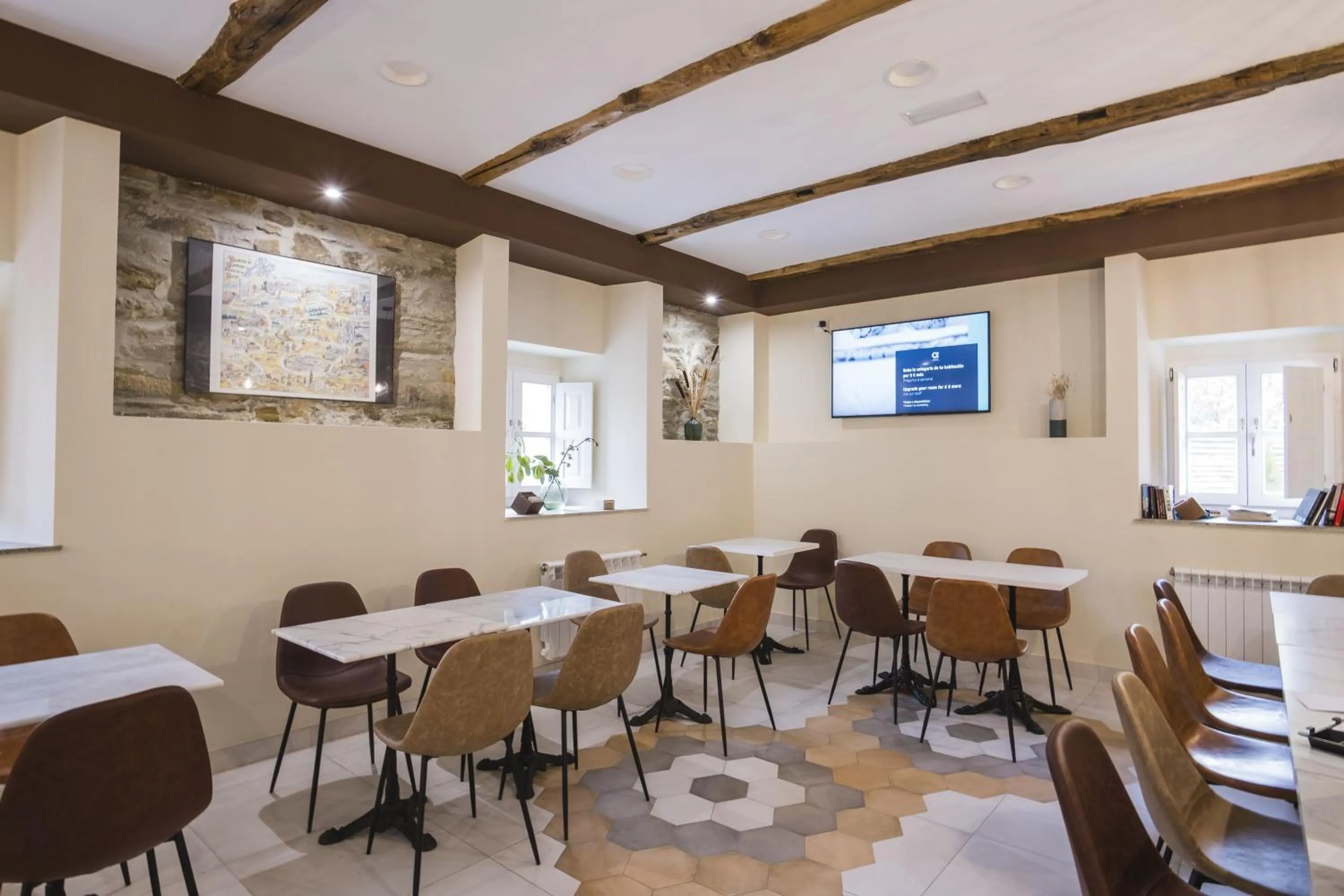 Buffet breakfast in Hotel Alda Triacastela