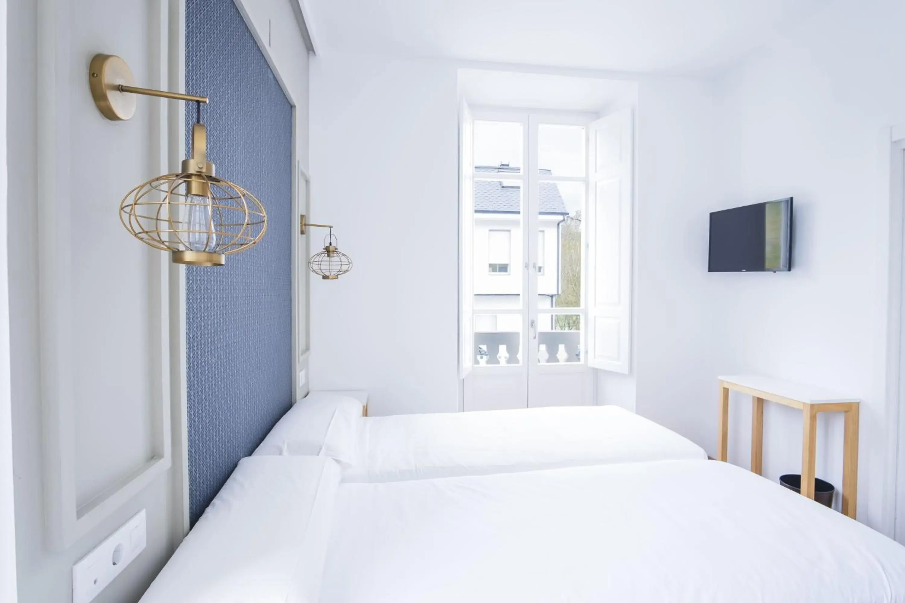 Twin Room in Hotel Alda Triacastela Twin Room in Hotel Alda Triacastela