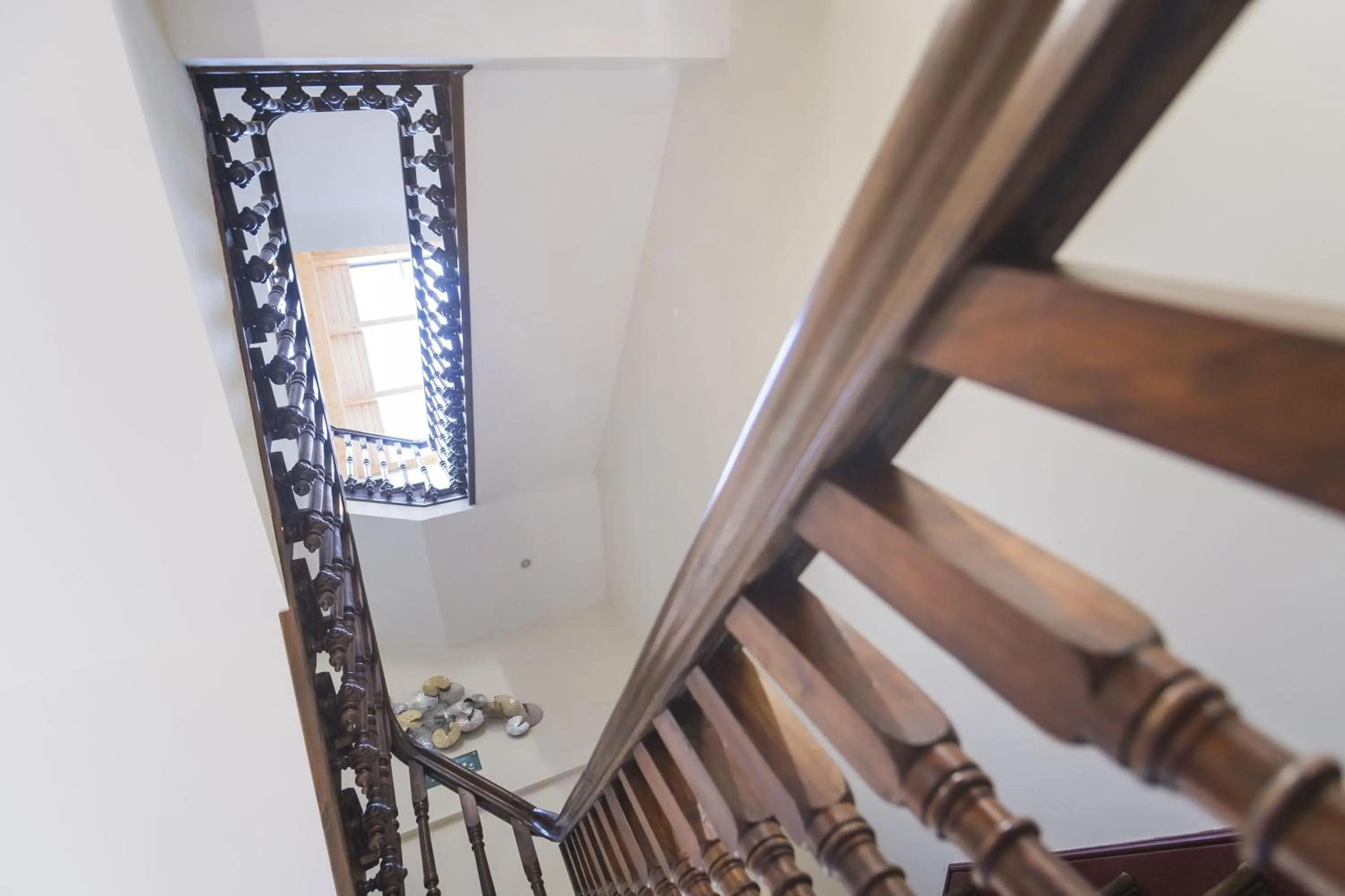 Decorative detail, Bed in Hotel Alda Triacastela