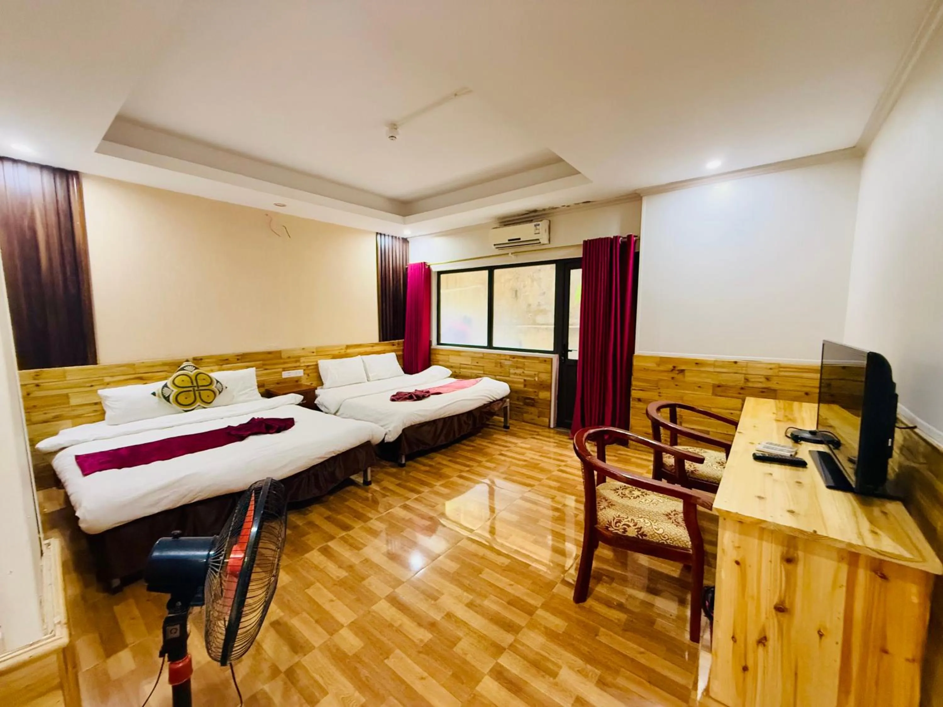 Bed in Dang Khoa Homestay