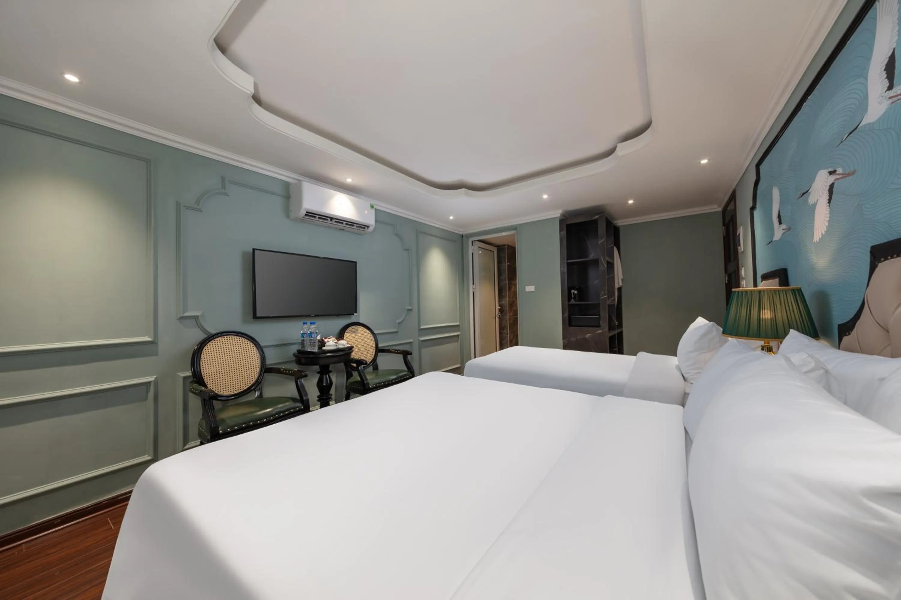 Bed in Madelise Grand Hotel