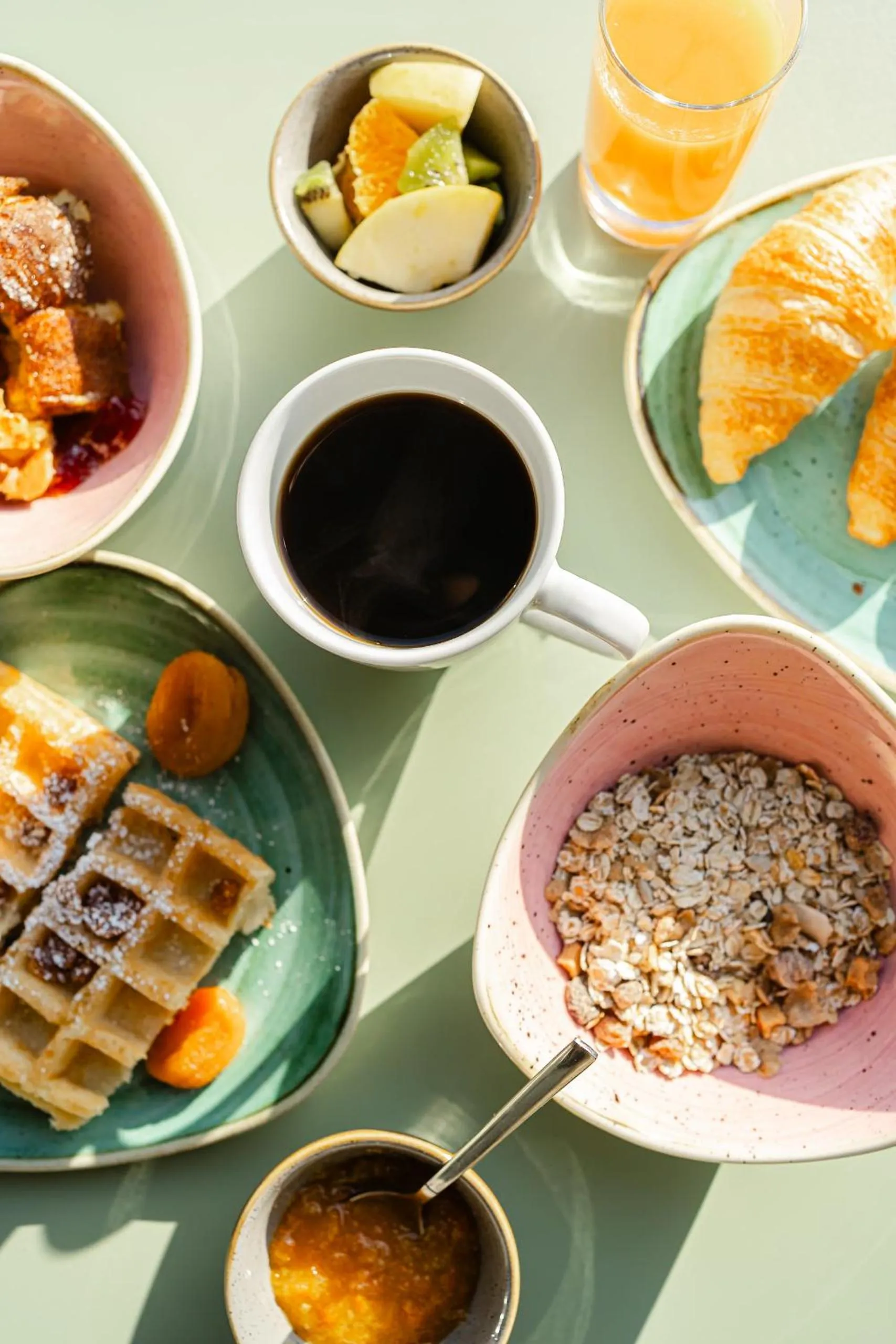 Breakfast in Hôtel Du Golfe