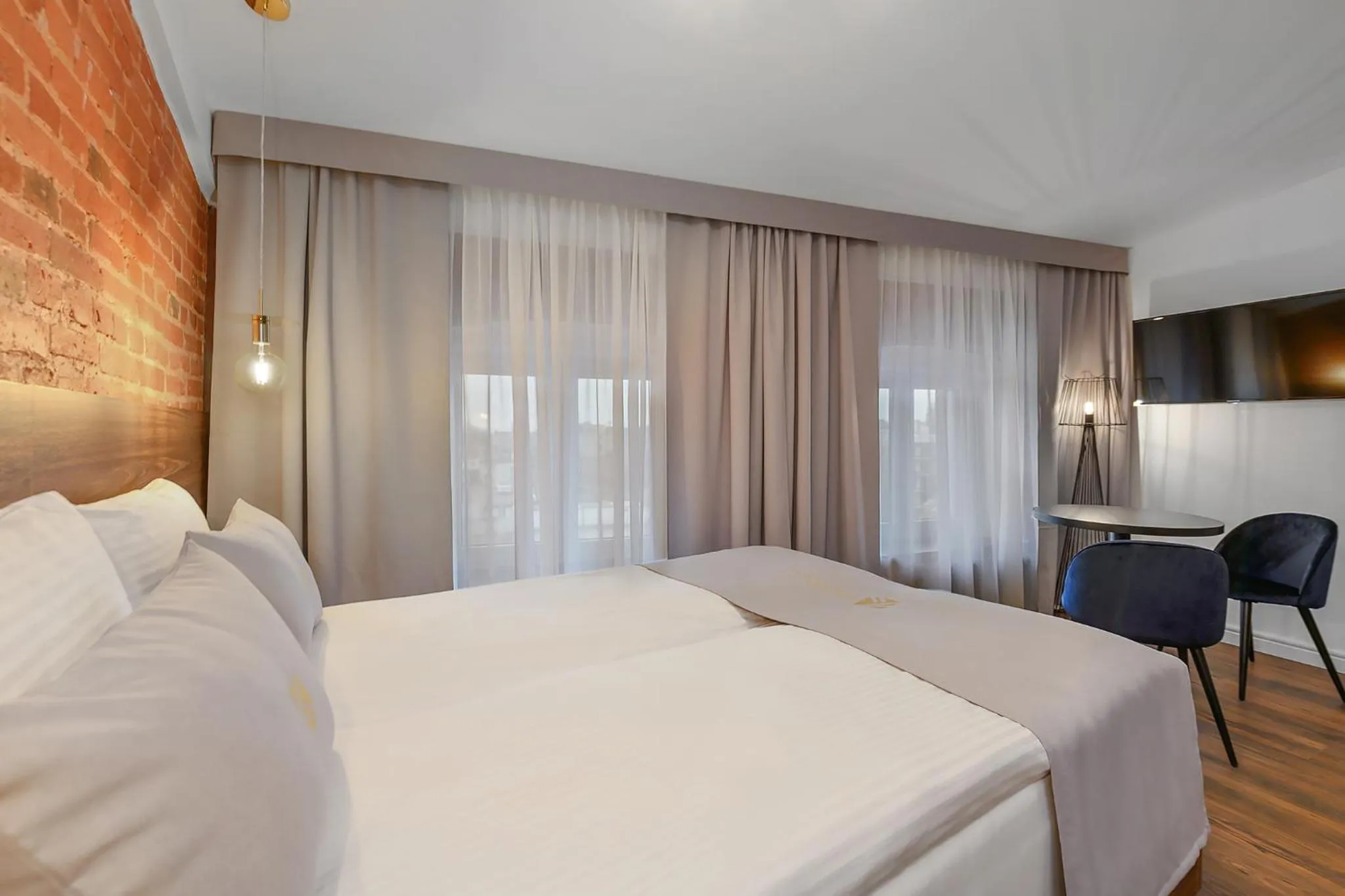 Bed in Aparthotel Krzywa Kamienica