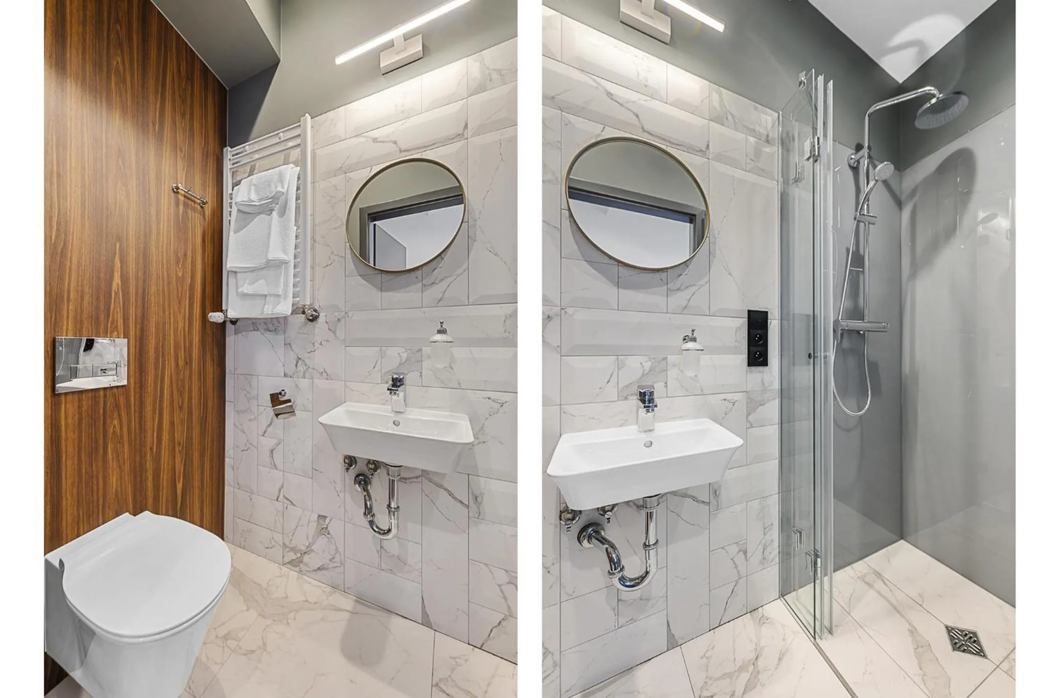 Bathroom in Aparthotel Krzywa Kamienica