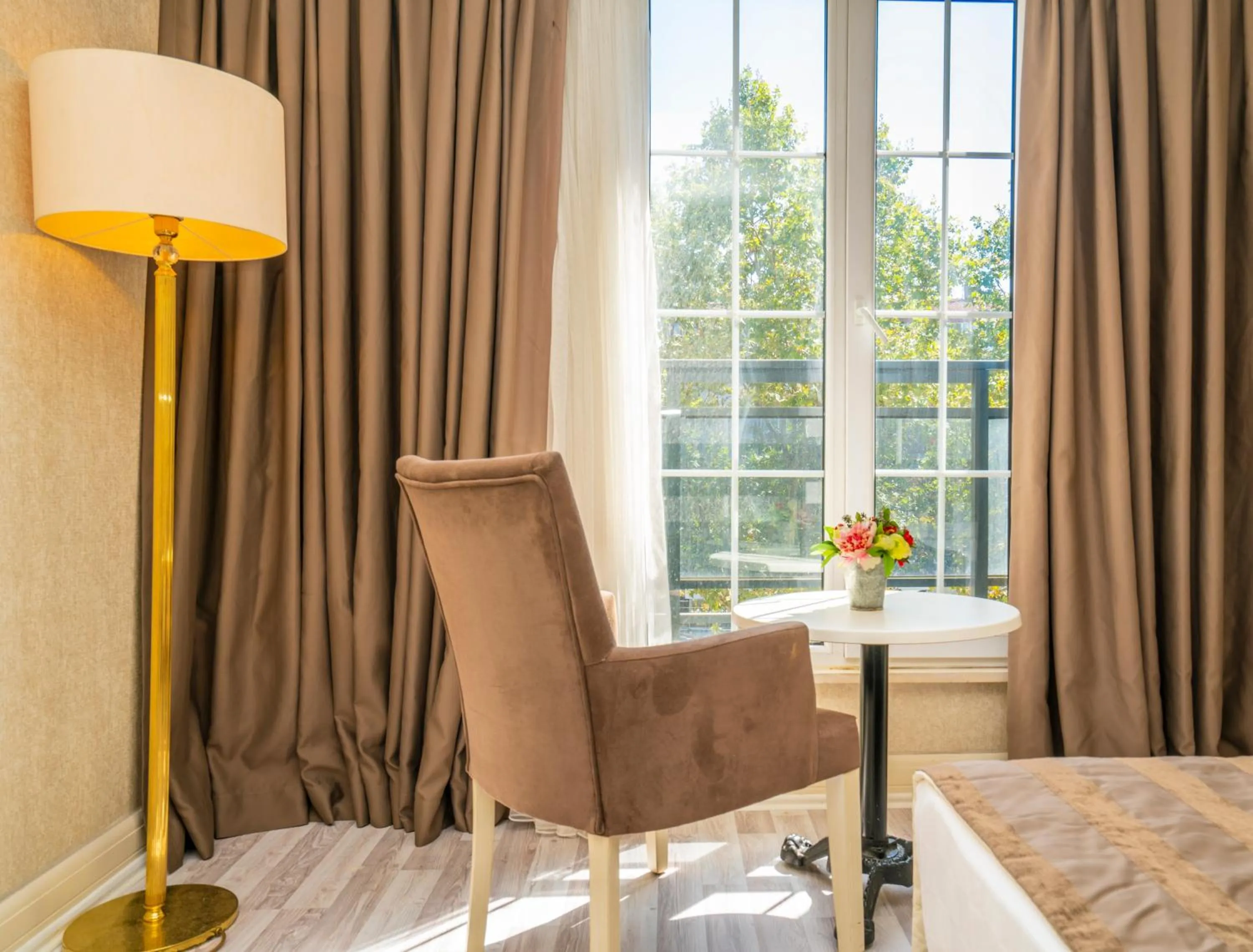 Bed in Topkapi Old City Kensington Hotel Ottoman Heritage