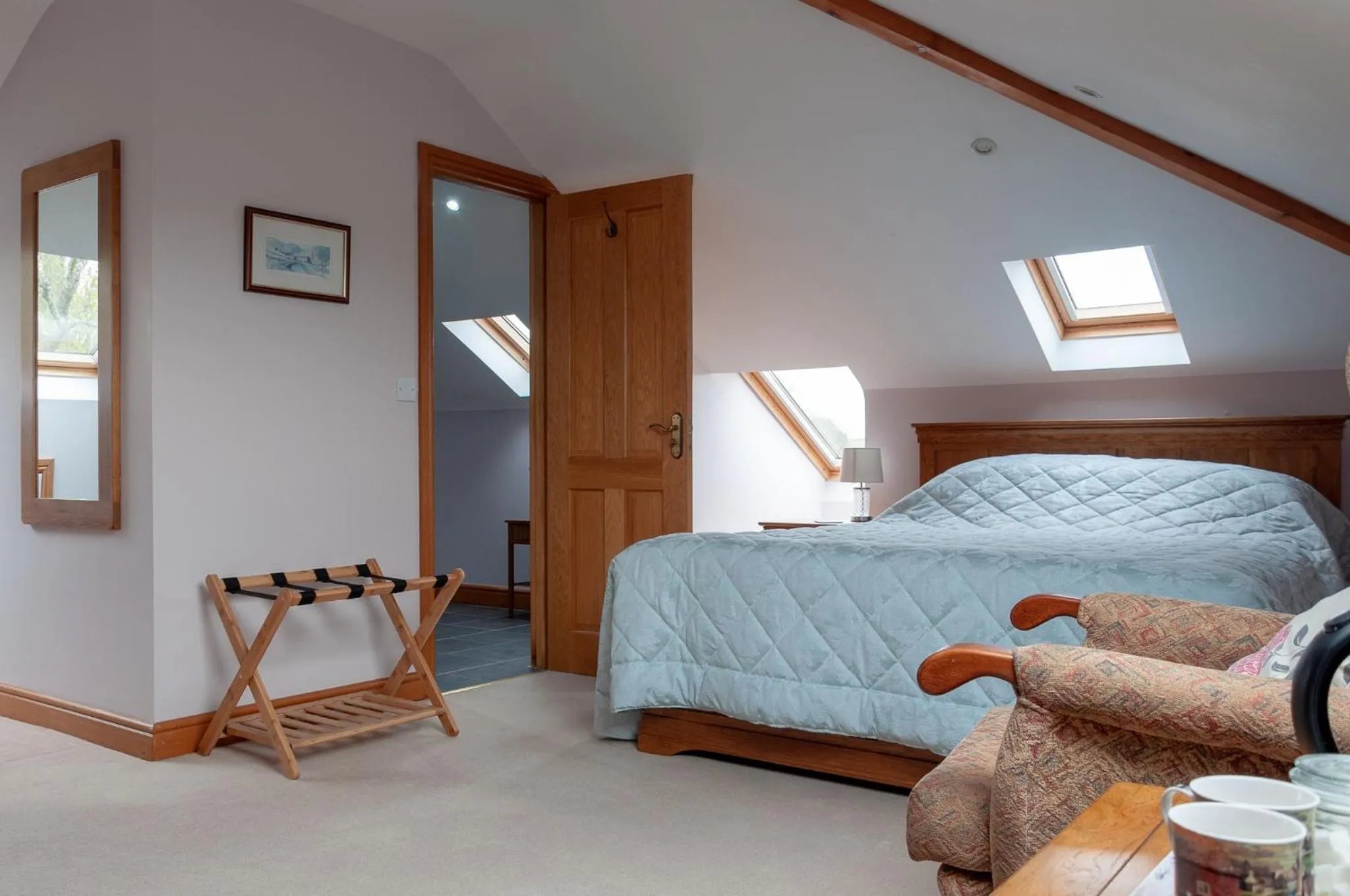 Bed in Creeghduff Lodge