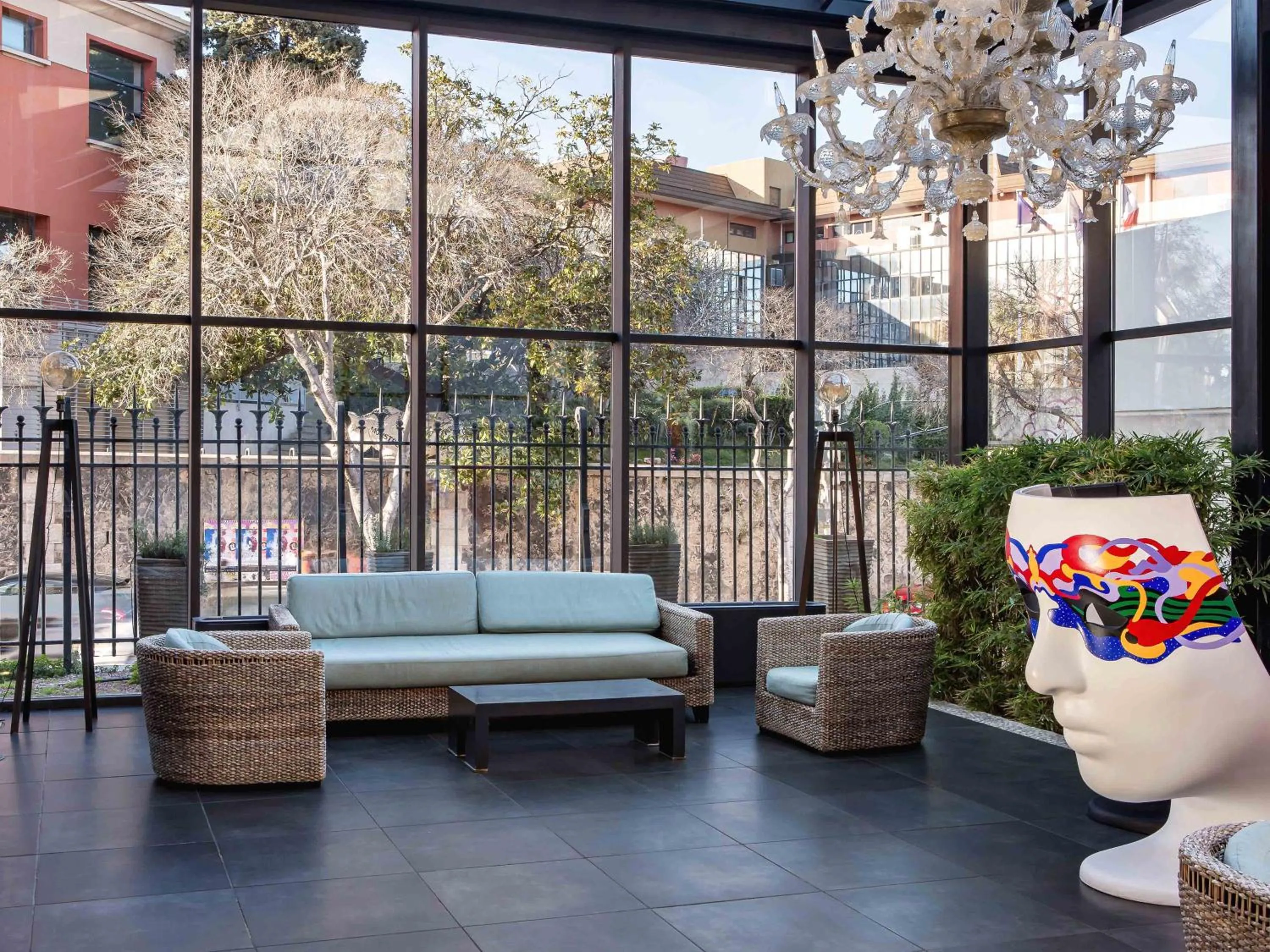 Lobby or reception in New Hotel of Marseille - Vieux Port