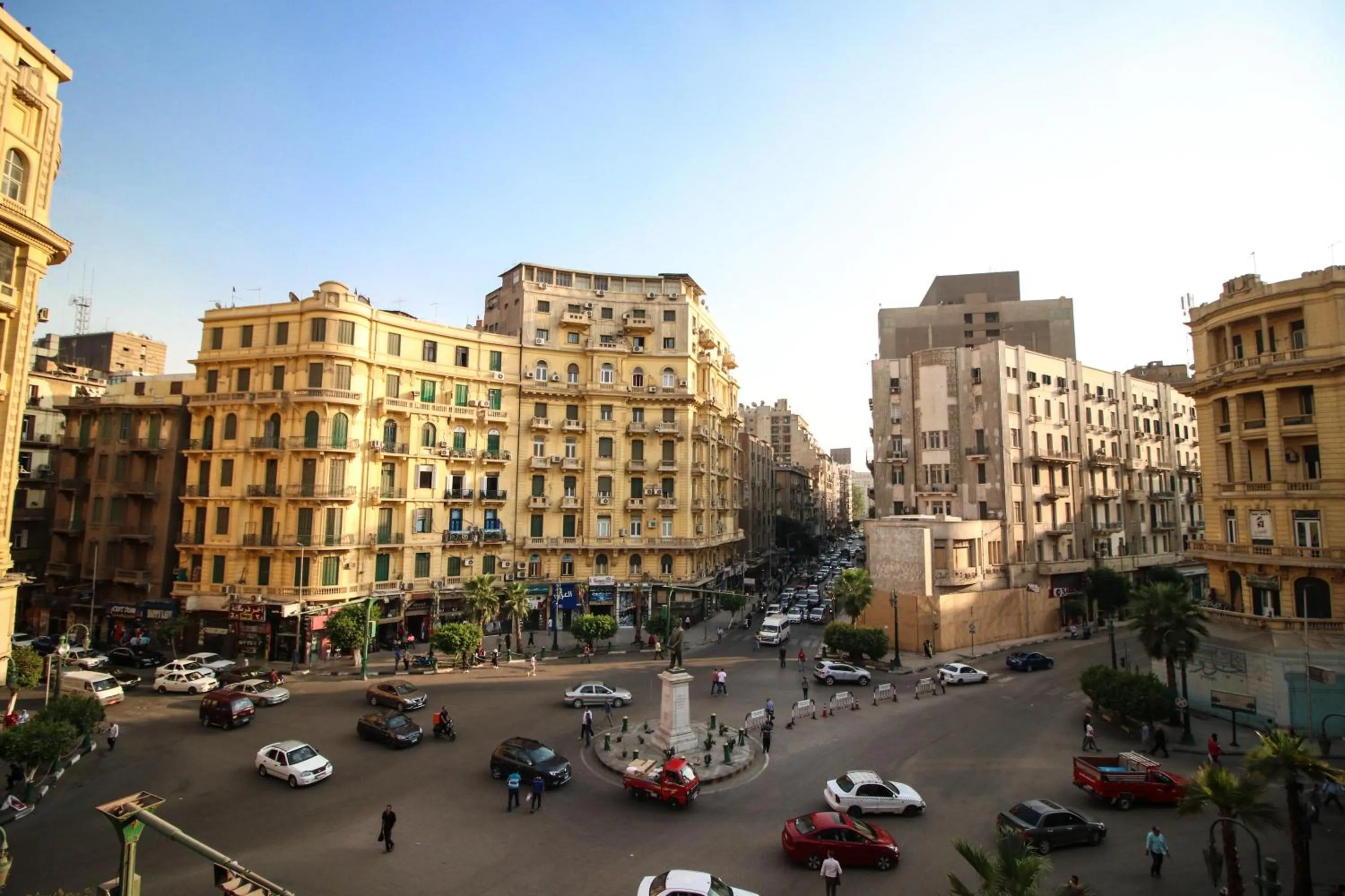 City view in Miramar Talaat Harb Square