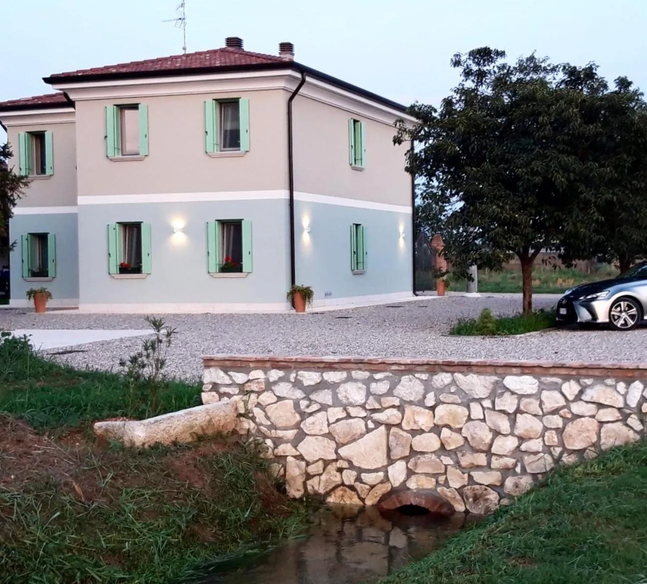 Garden in B&B Casa Campagnari