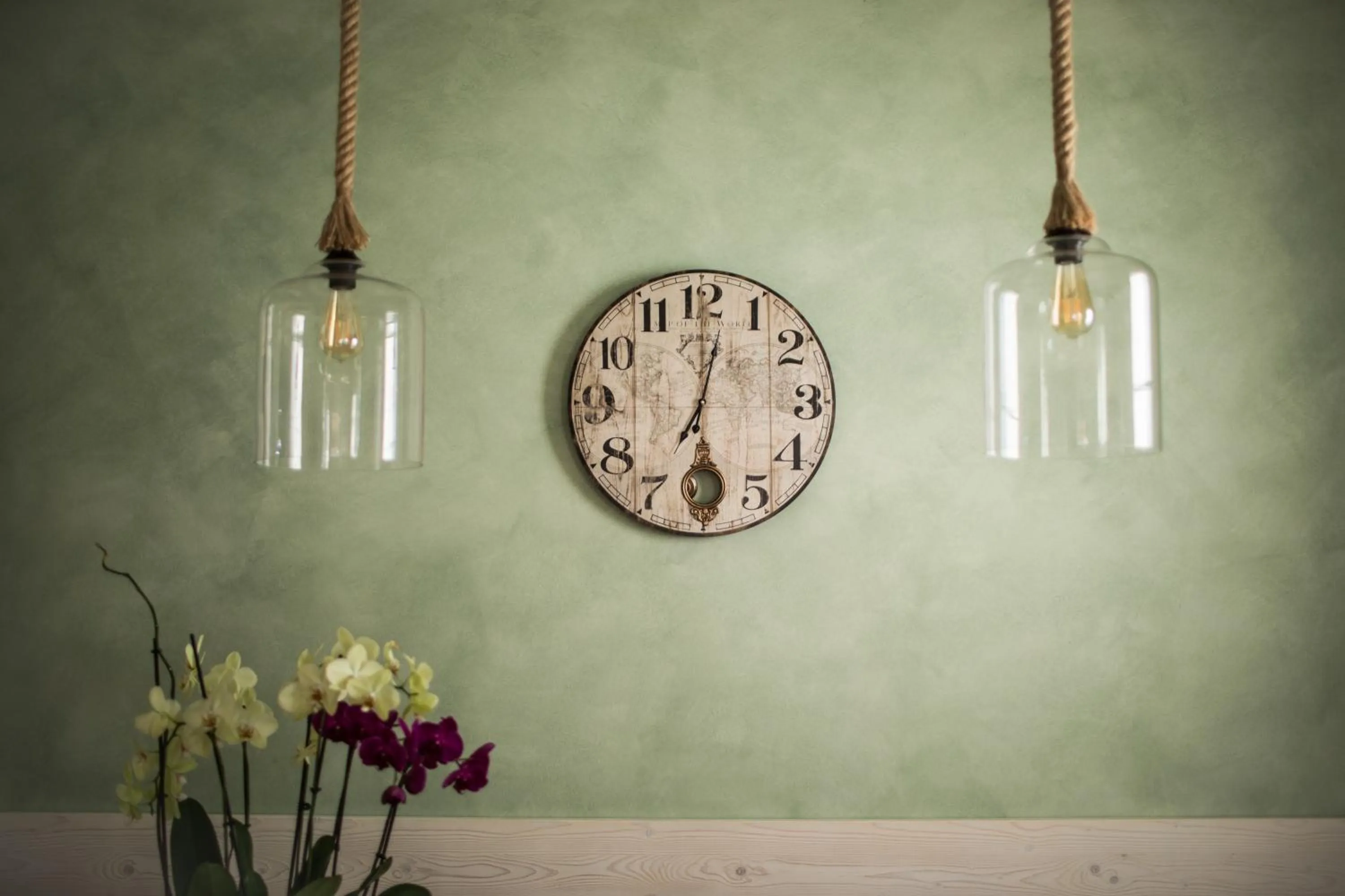 Communal lounge/ TV room in B&B Casa Campagnari