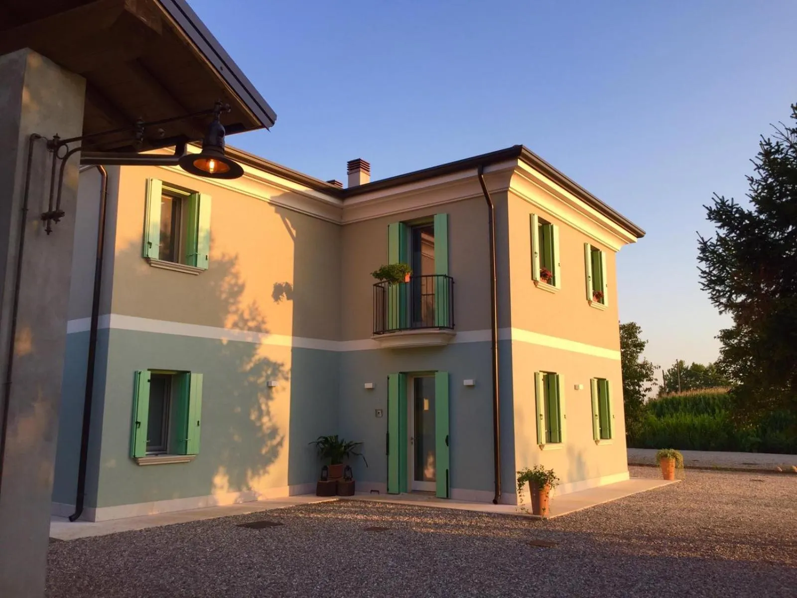 Property building in B&B Casa Campagnari