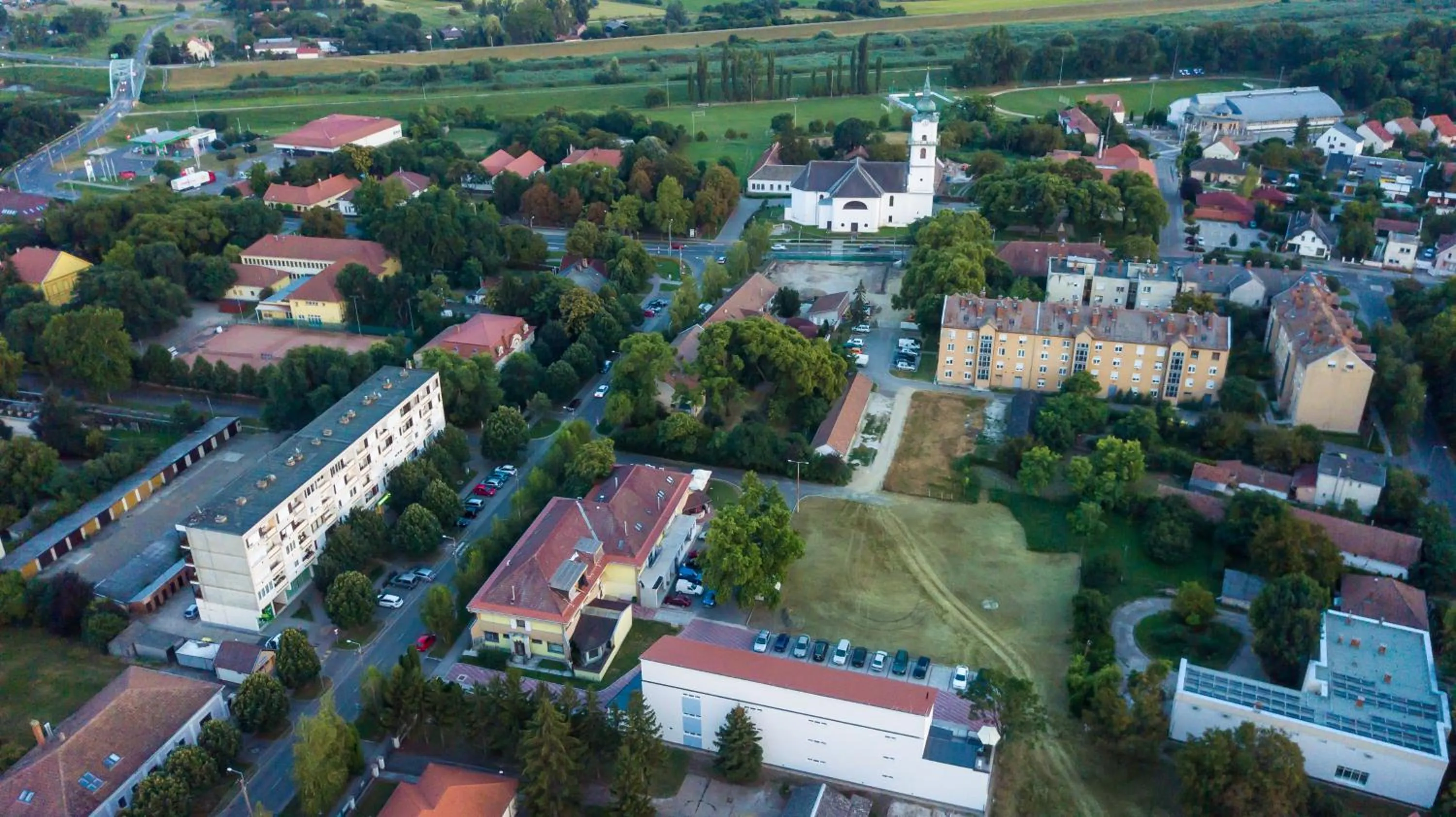 Bird's eye view in Hotel Szeghalom
