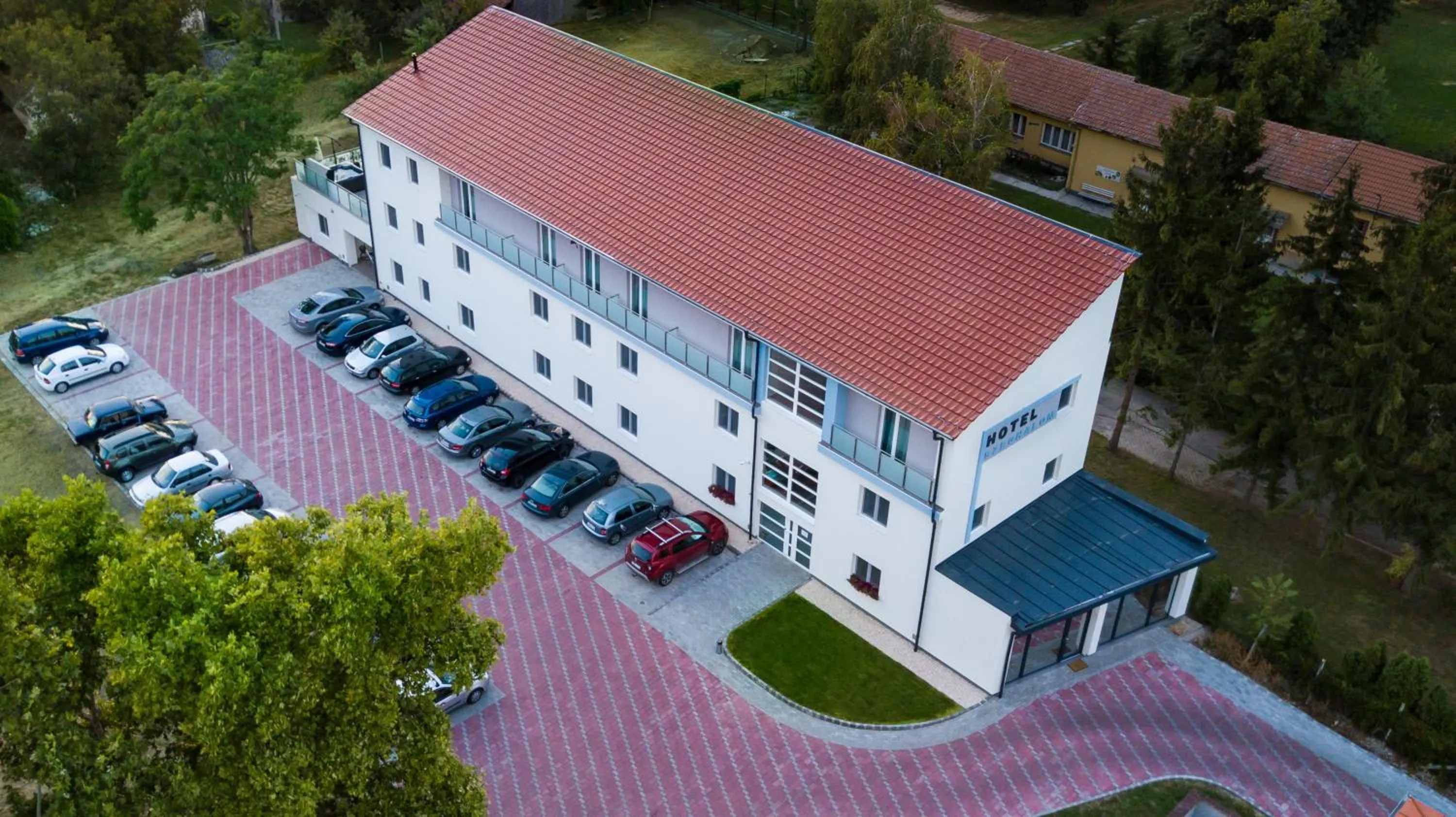Bird's eye view in Hotel Szeghalom