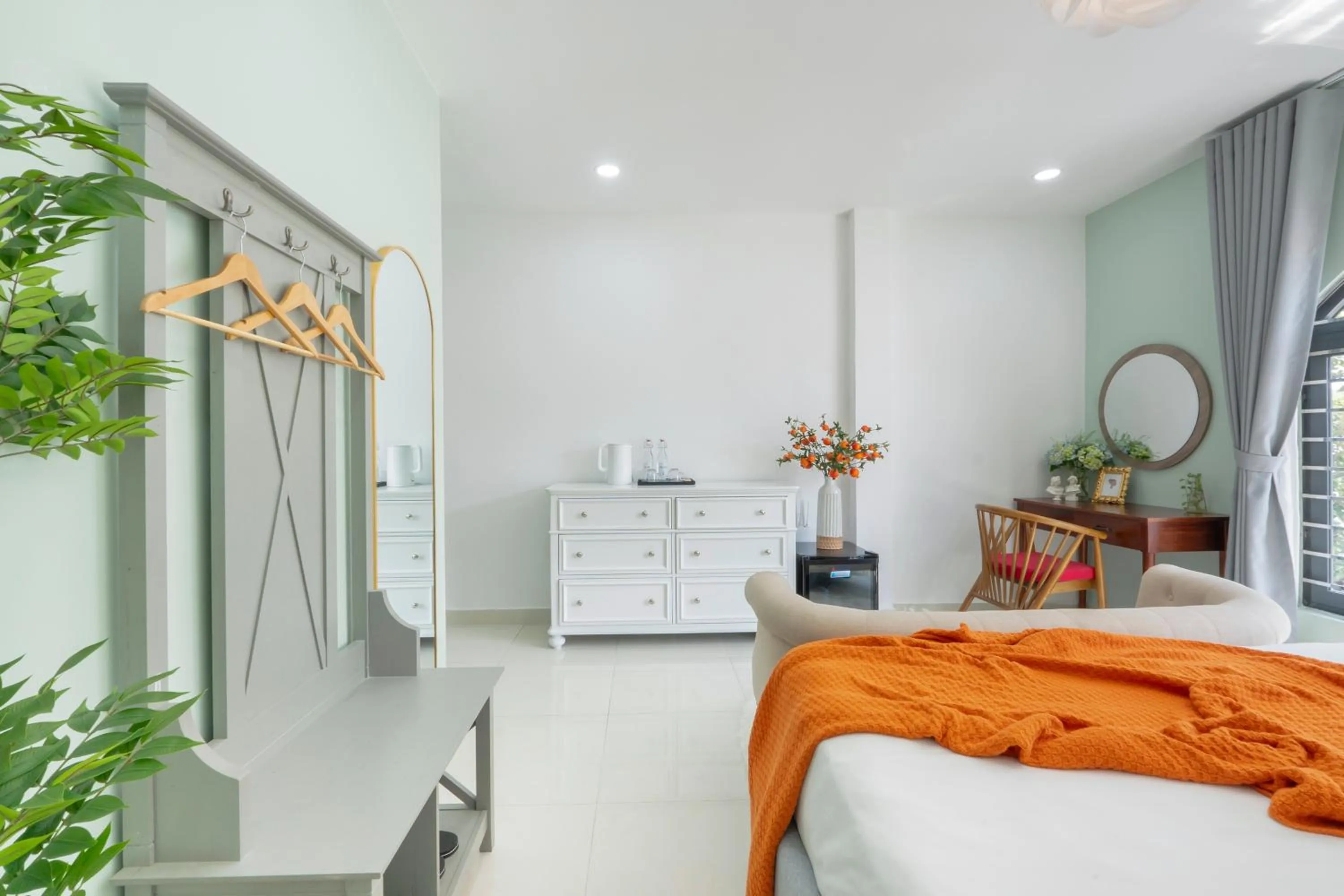 Photo of the whole room, Bed in SAZI AMILA Nguyen Hue HOTEL - Free Banh Mi